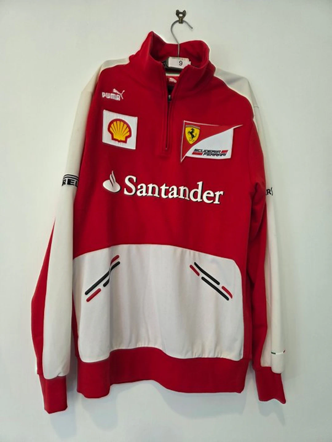 SWEATSHIRT - Ferrari - Felpa Ferrari Puma metà zip - tg. M