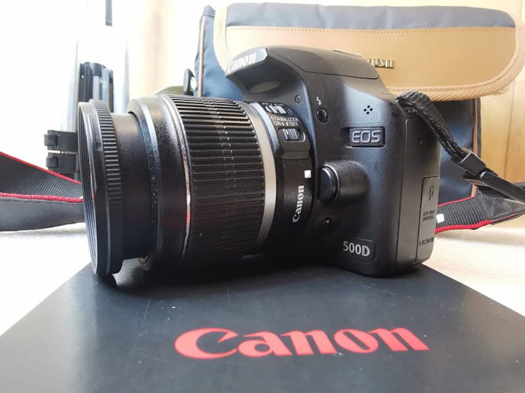 Canon EOS 500D Camera Body - Canon EF-S 18-55mm f/3.5-5.6...