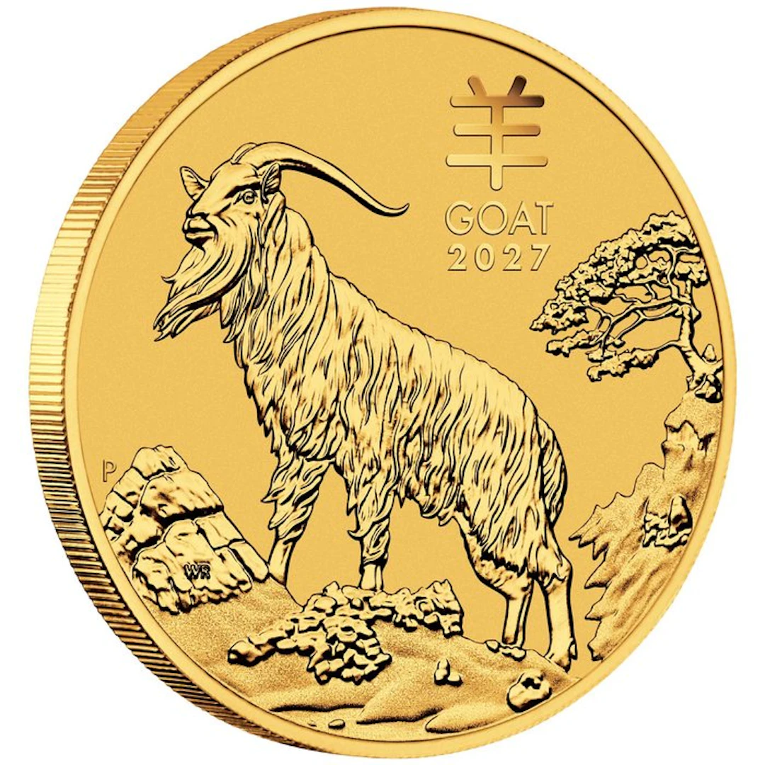 1/4 Troy Ounce - Gold .999 - 2027 Australien Lunar Series...