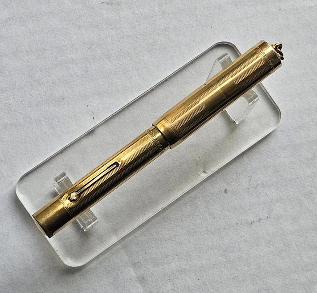 Moore - Lady plaqué or - Fountain pen