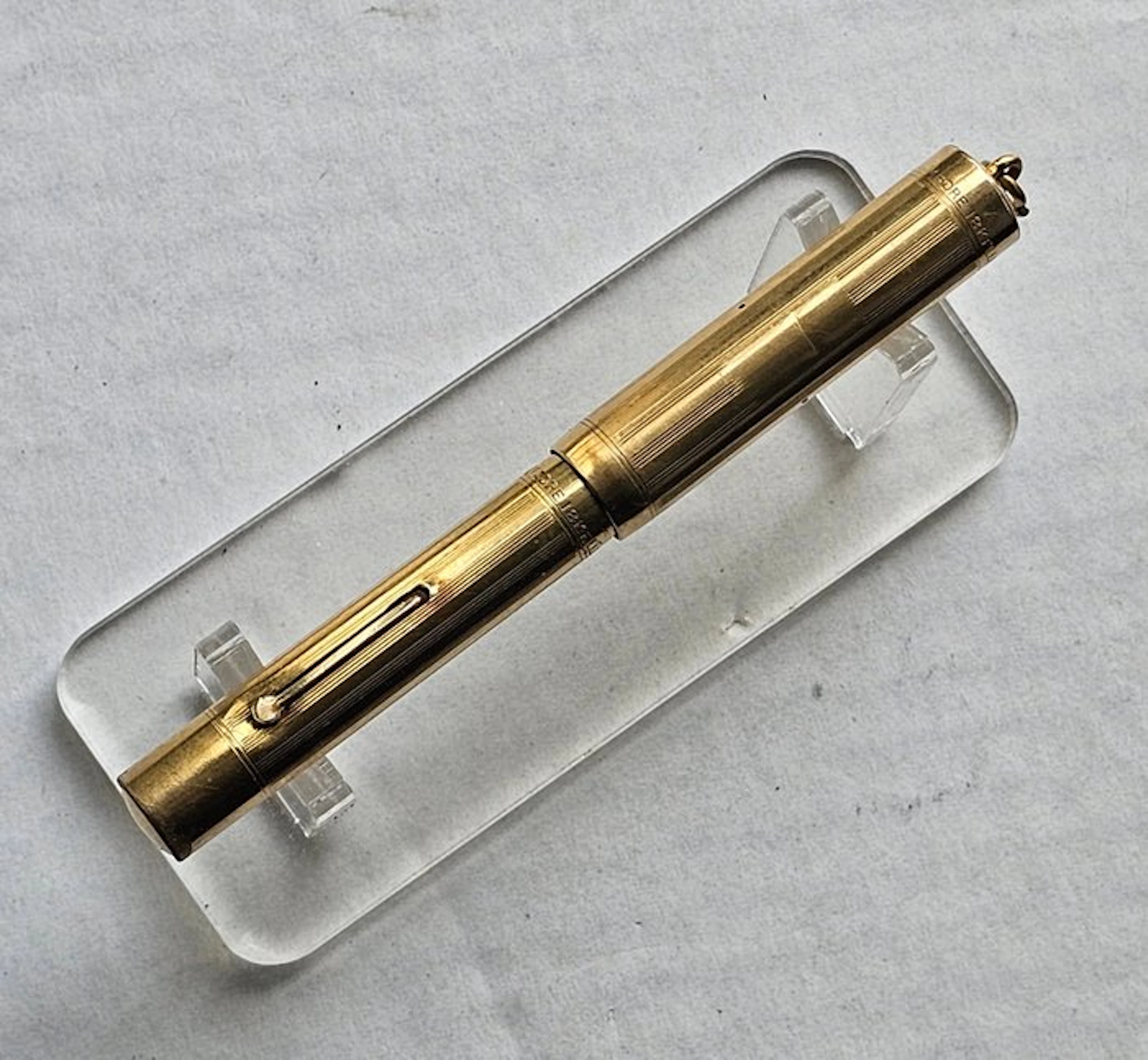 Moore - Lady plaqué or - Fountain pen