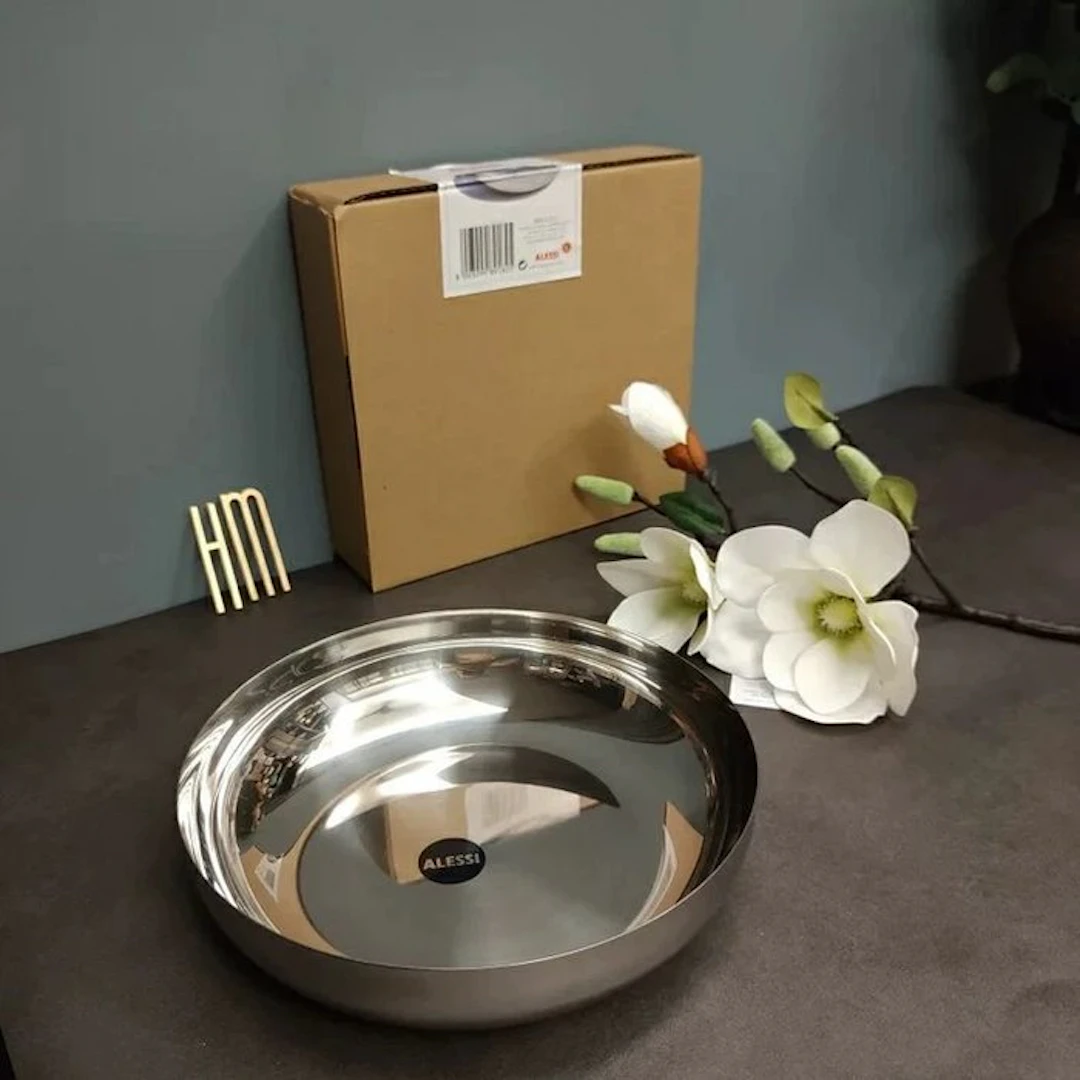 Alessi - Jasper Morrison - Fruit bowl - Steel