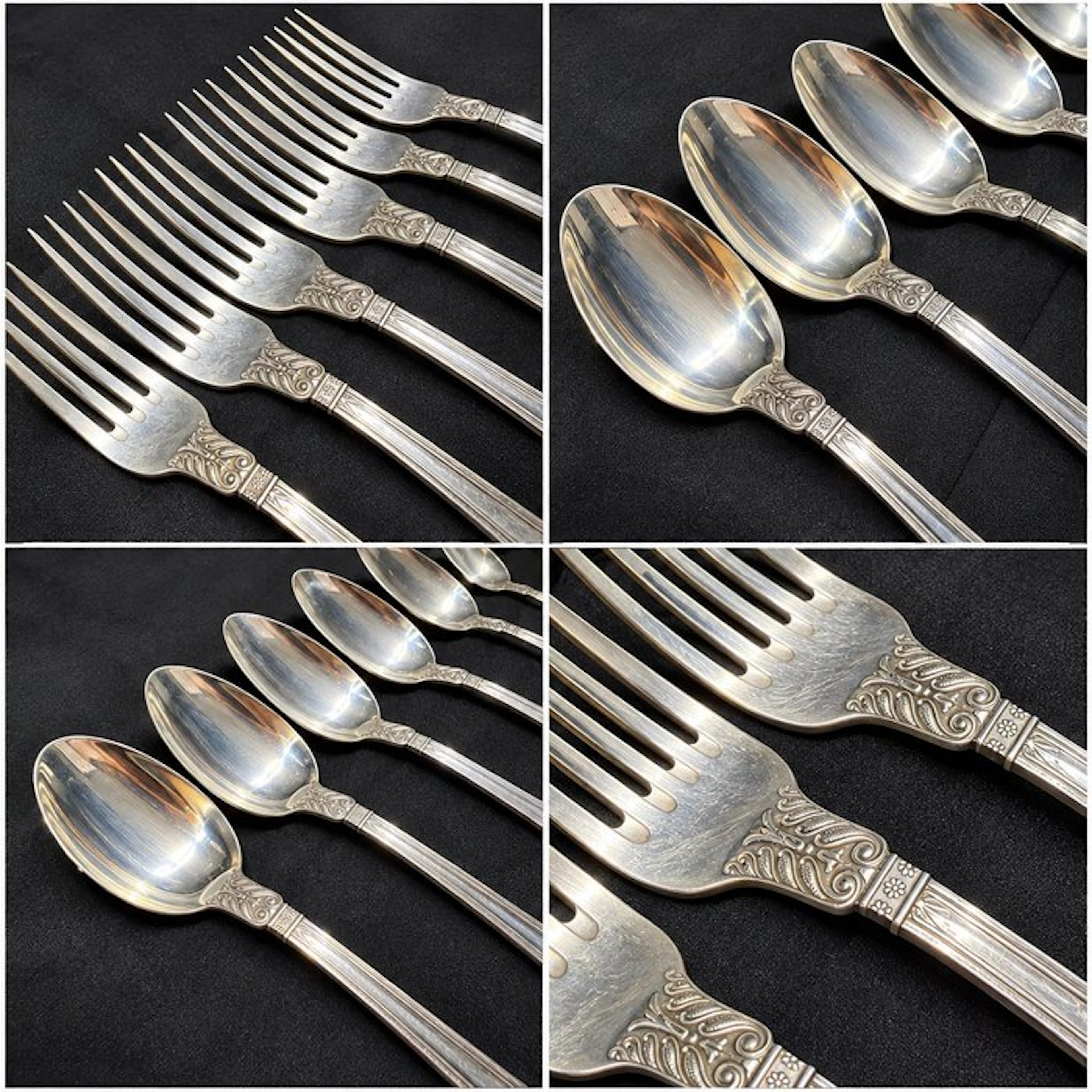Mantel e Clementi - Mantel e Clementi - Cutlery set (60) - .800 silver