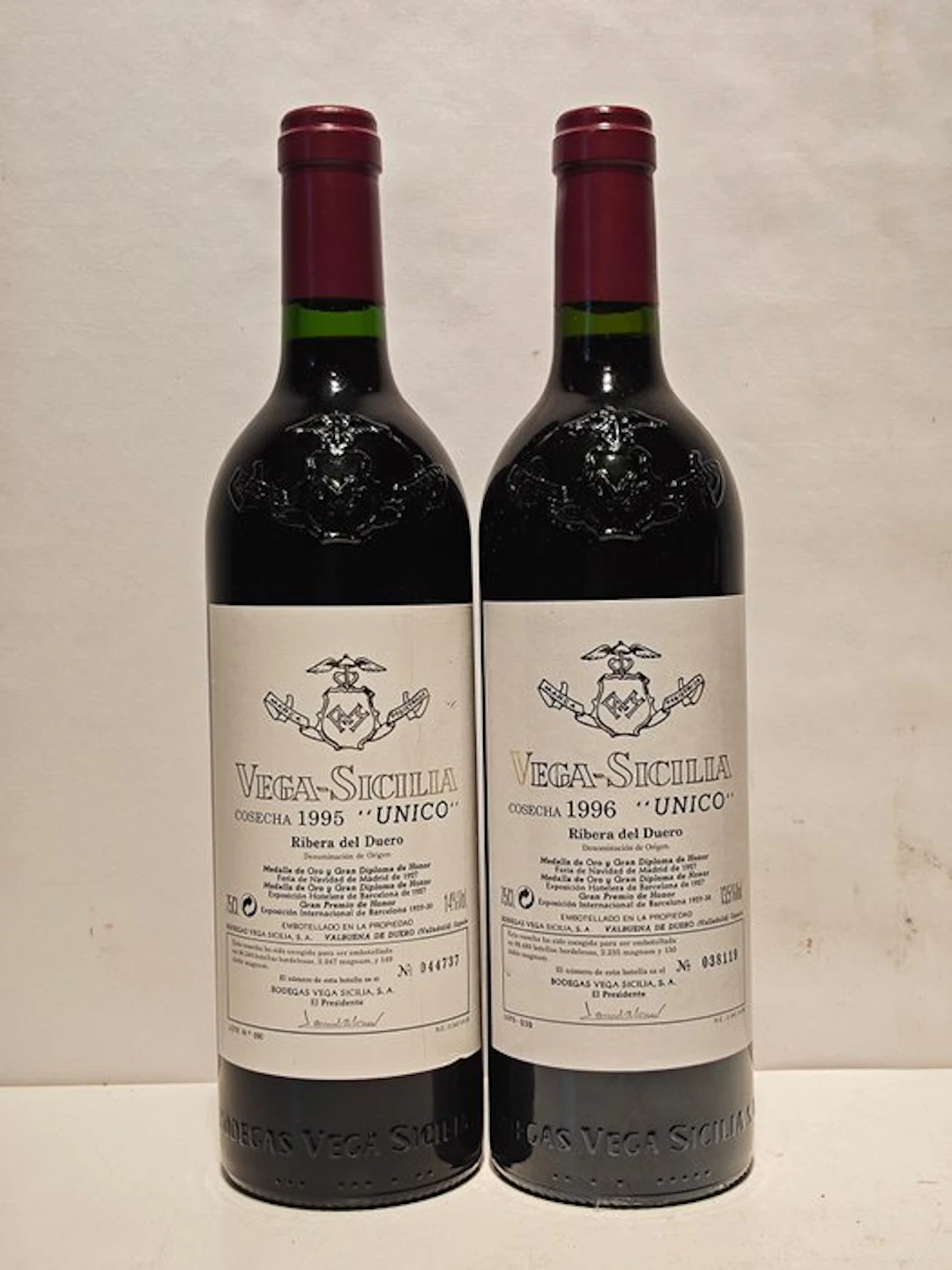 1995 , 1996 Vega Sicilia