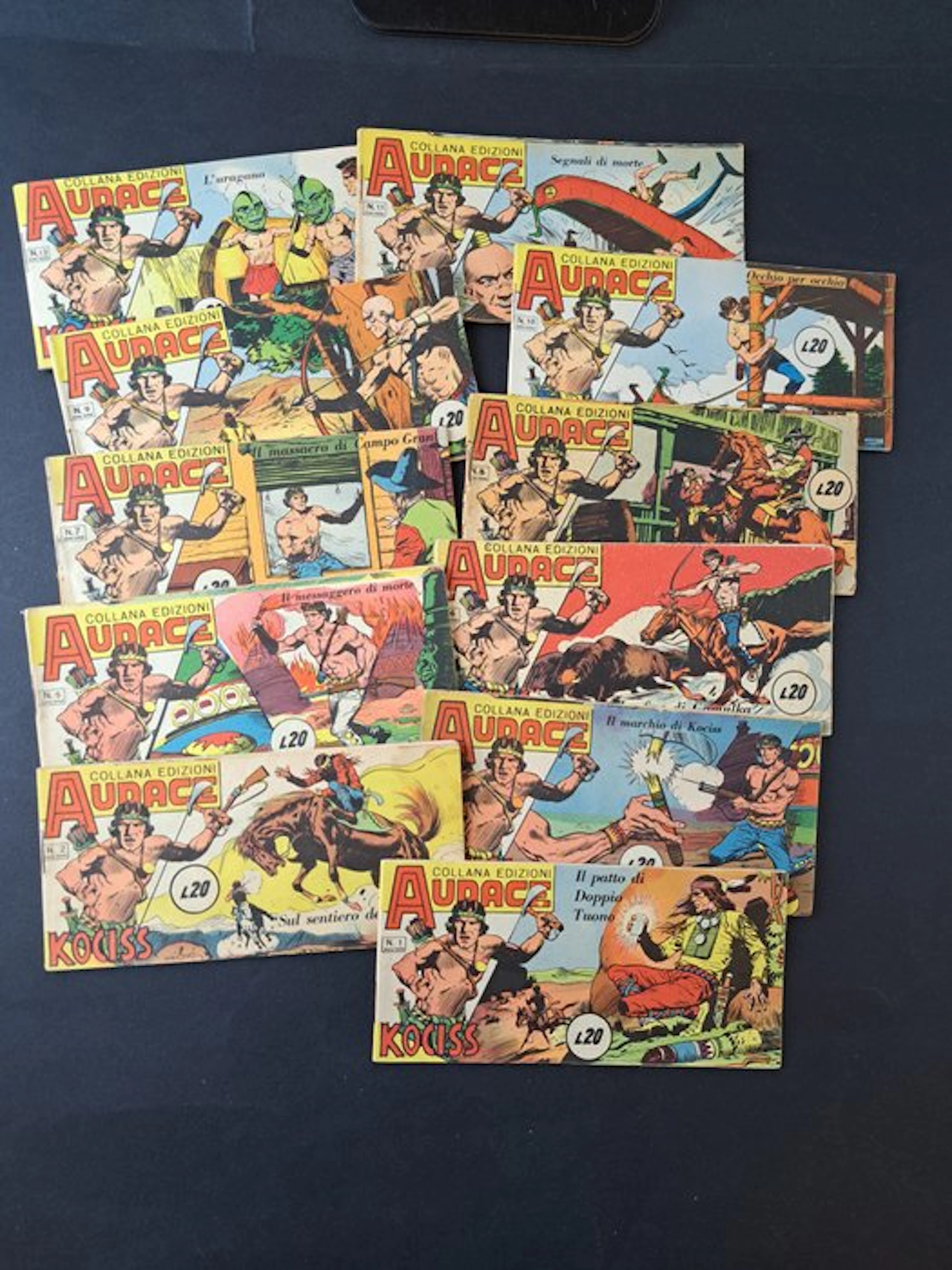 Kociss Serie Verde - 11 Comic - First edition - 1958