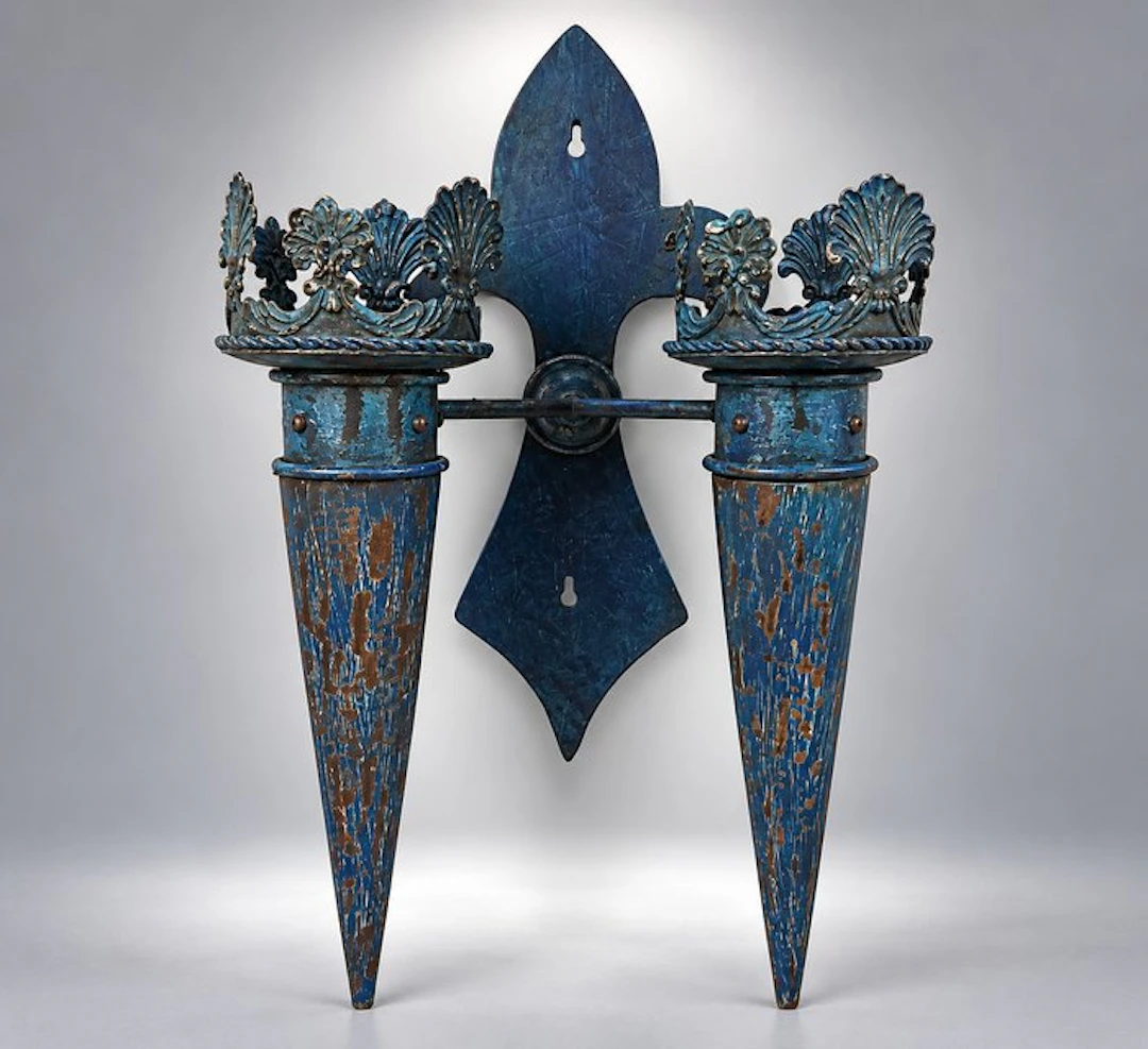 Wall decoration - Europe - Wall torch candlestick