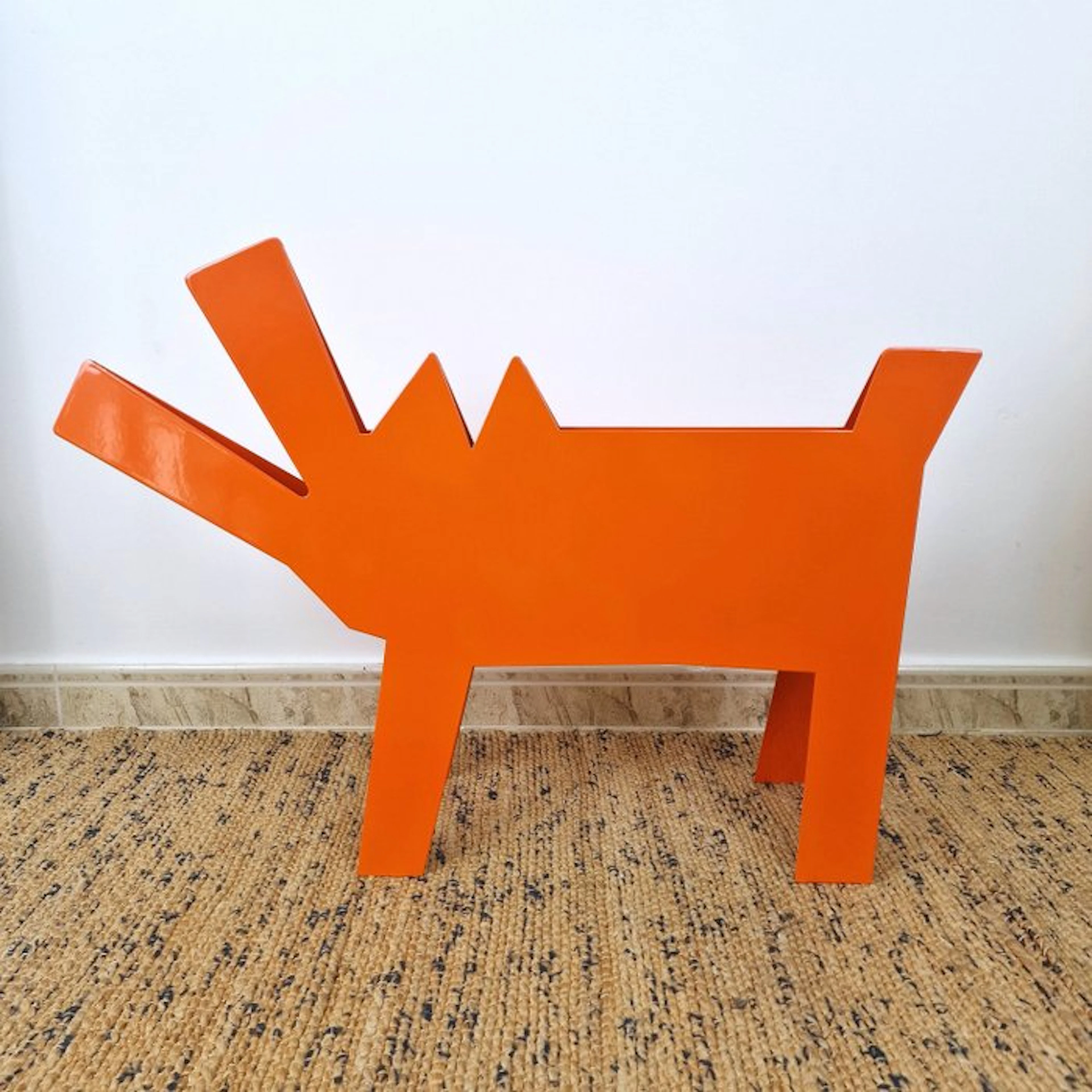 José Soler Art - The Dog KH. Orange