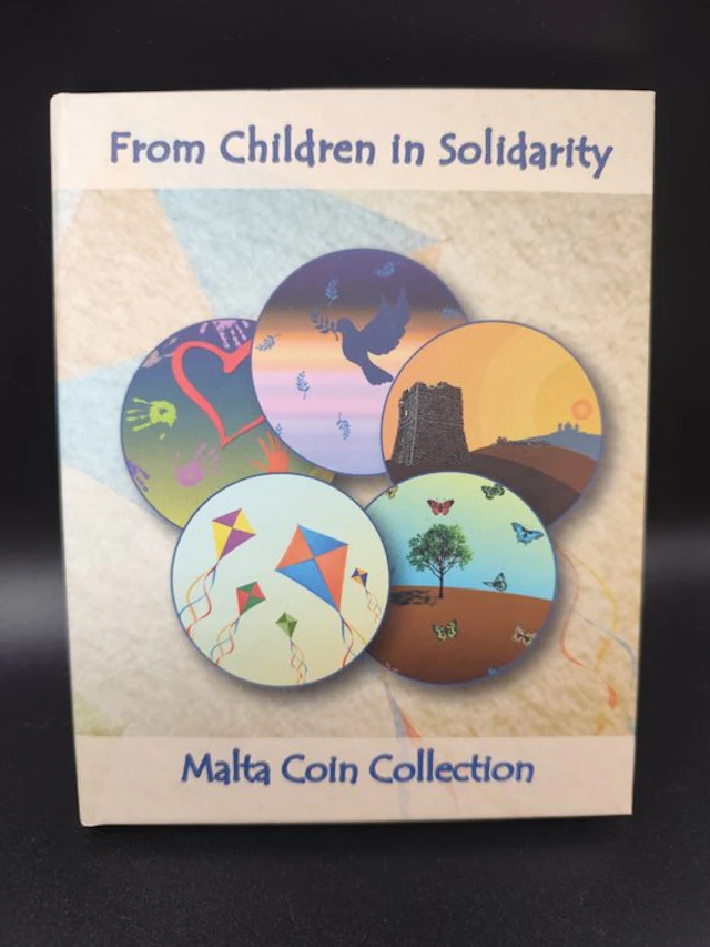Malta. 2 Euro 2016/2020 "From Children in Solidarity" (5 coins)