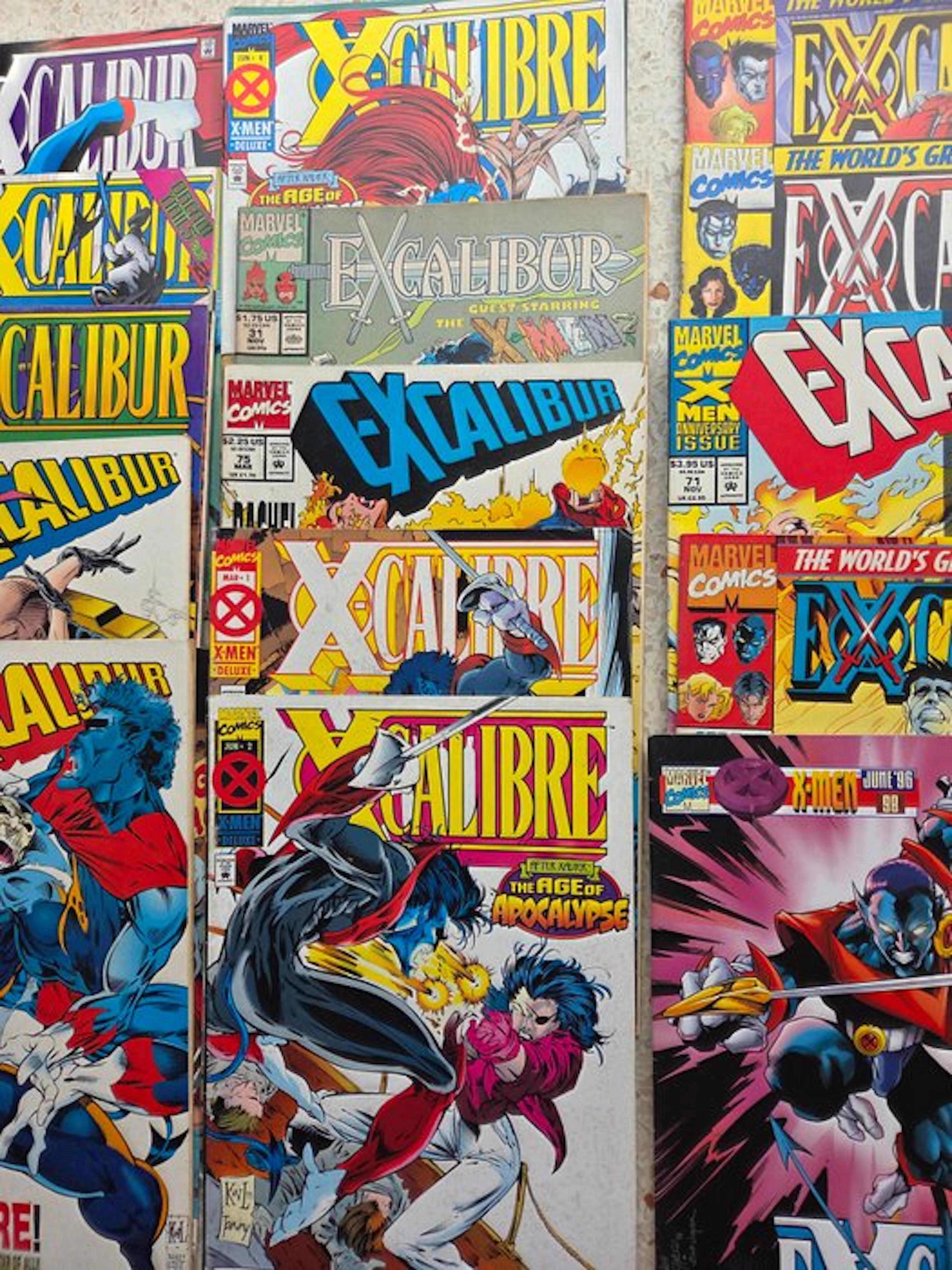 Excalibur - Various issues - 32 Comic - First edition - 1990/1998