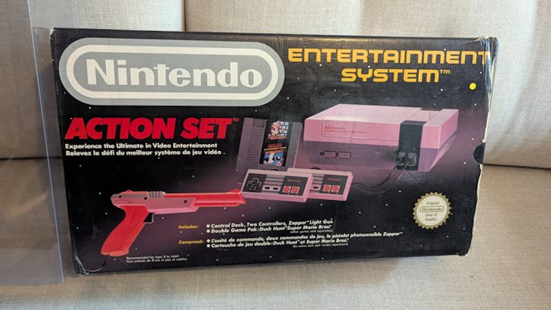 Nintendo - Nes - Action Set - Video game console - In original box