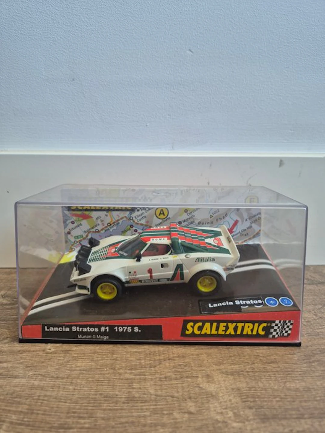 Scalextric - Slot car Lancia Stratos #1 1975 S - 1970-1980 - U.K.