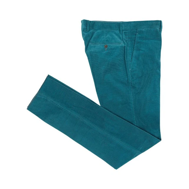 RUBINACCI NAPOLI - 56 IT - "Luca" Petroleum Green Cotton...