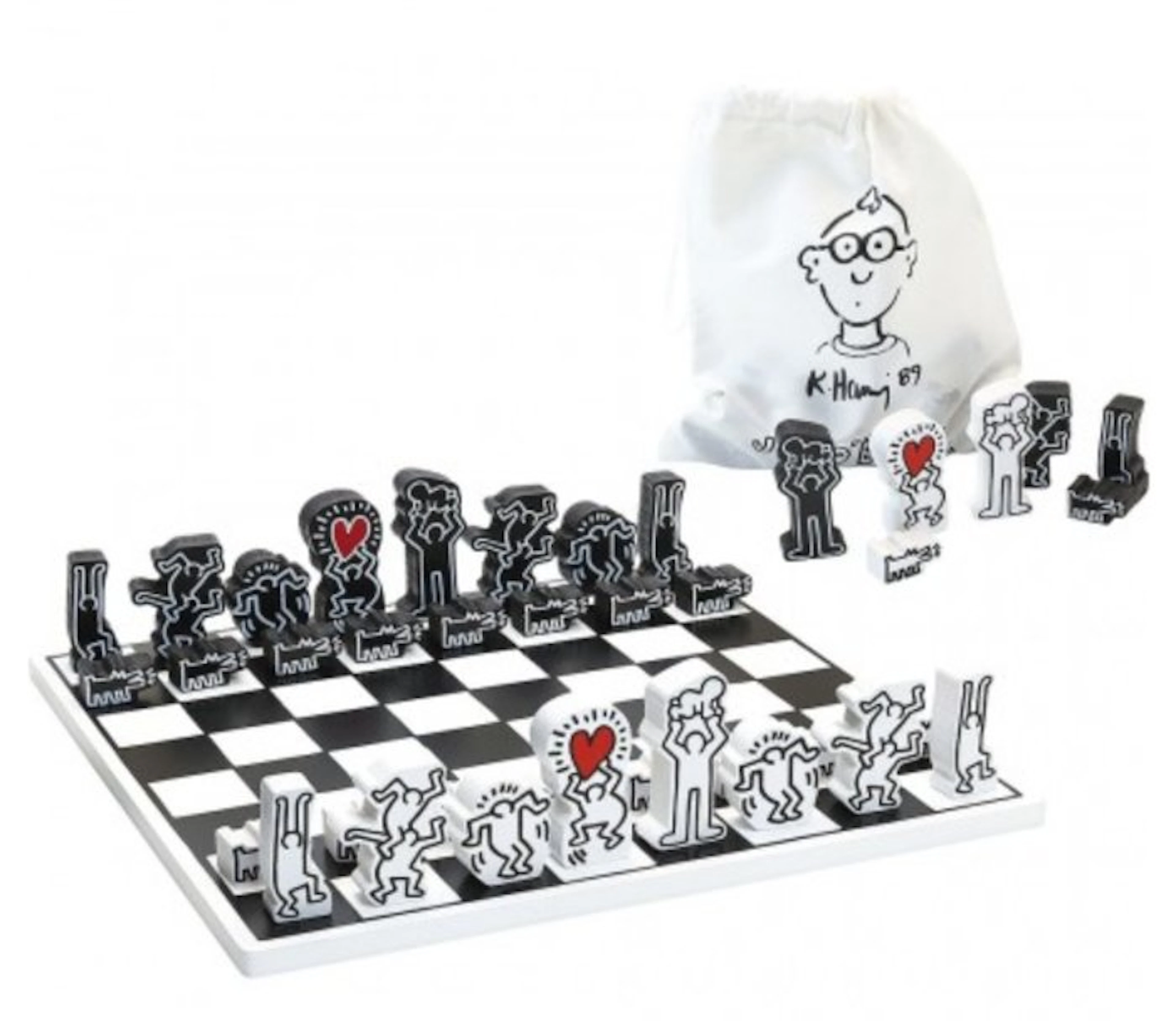 Vilac x Keith Haring - Toy Chess Game - France