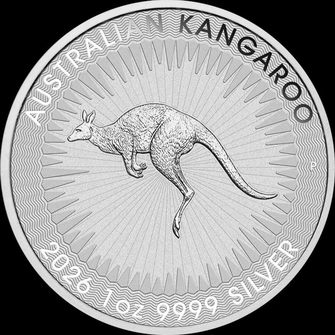 1 Troy Ounce - Silver .999 - Kangourou 2026 - 31,1 gram...