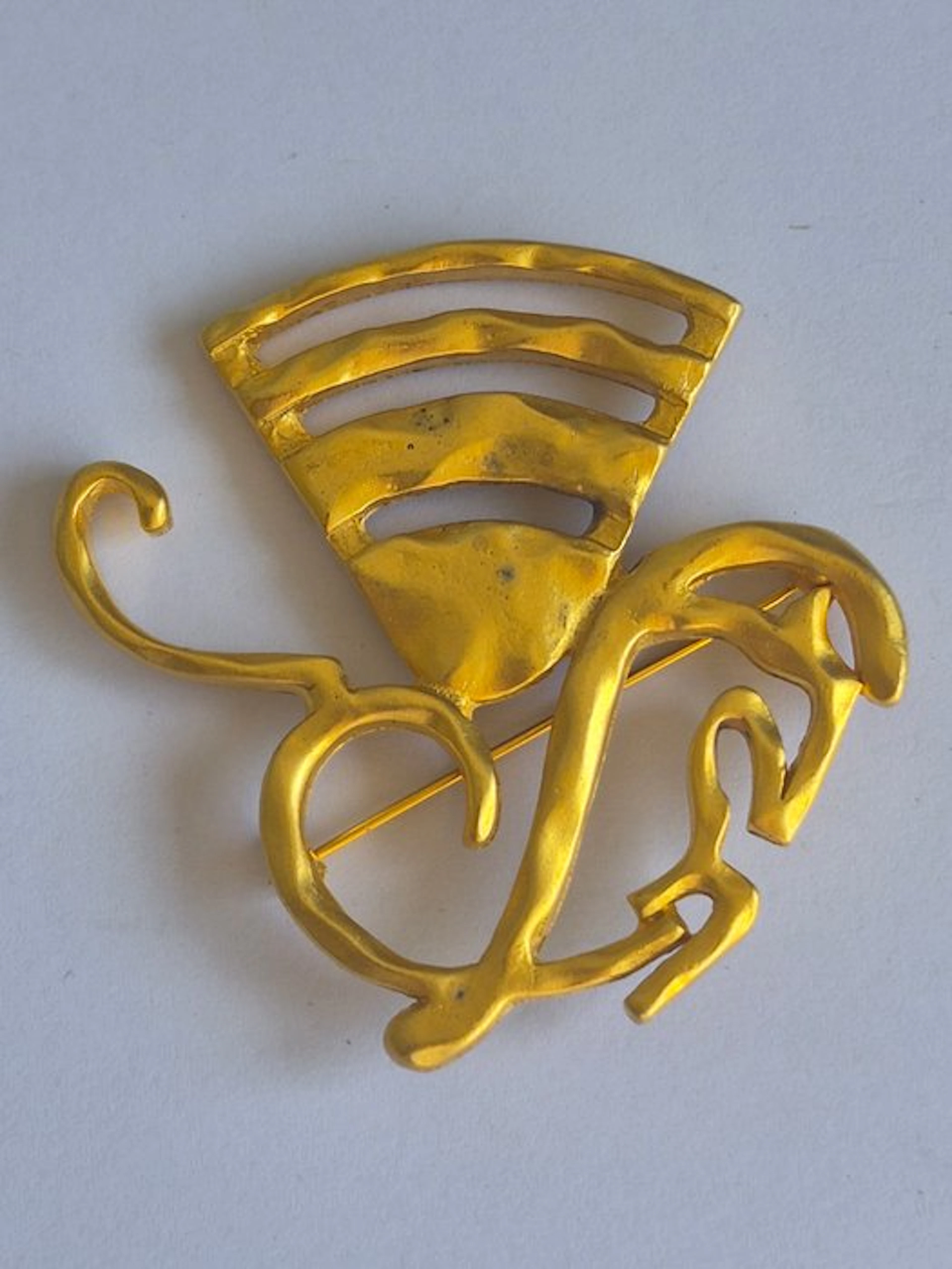 Vintage Christian Lacroix for Groupe Air France Corporate Brooch - 1990-2000