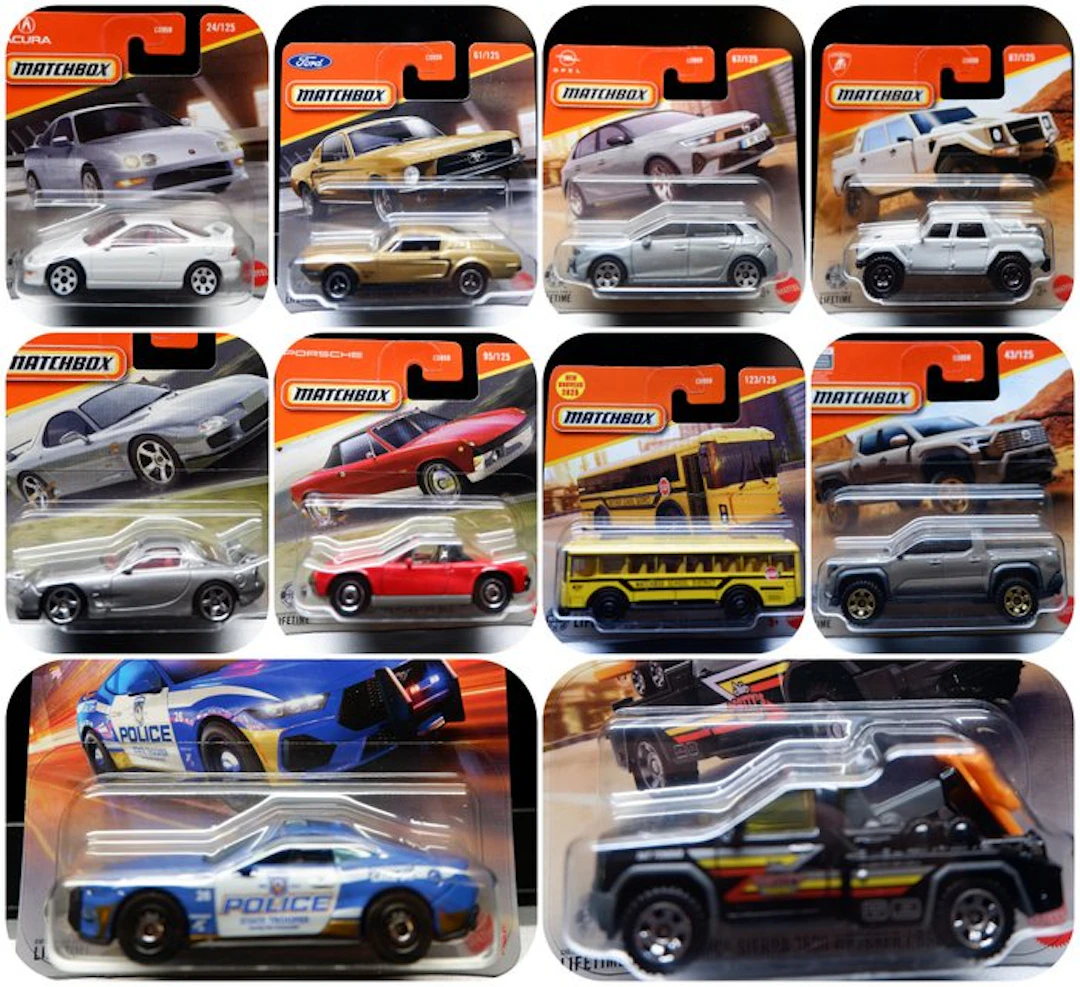 Matchbox 1:64 - Model car (10) - Assortiment Matchbox...