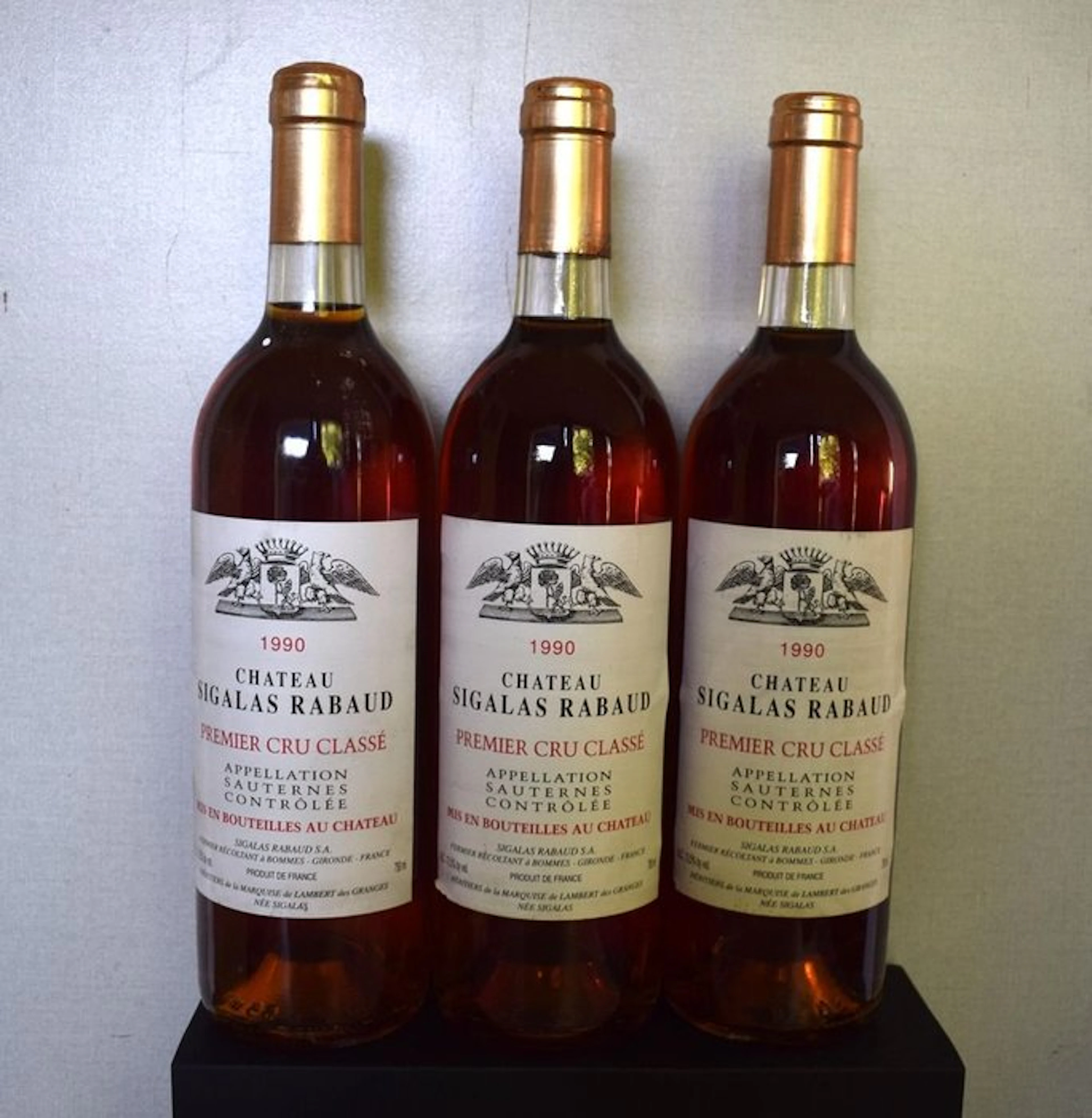 1990 Château Sigalas Rabaud - Sauternes Premier Cru...