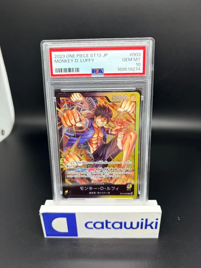 One Piece - 1 Graded card - Monkey D