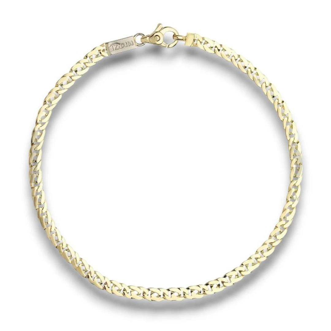 Bracelet - 18 kt. Yellow gold - Full Flat Chain 4.8 g
