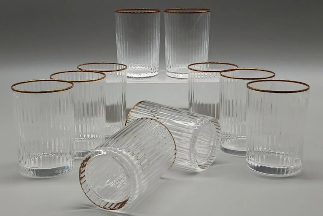 Nason & Moretti - Drinking set (10) - Crystal