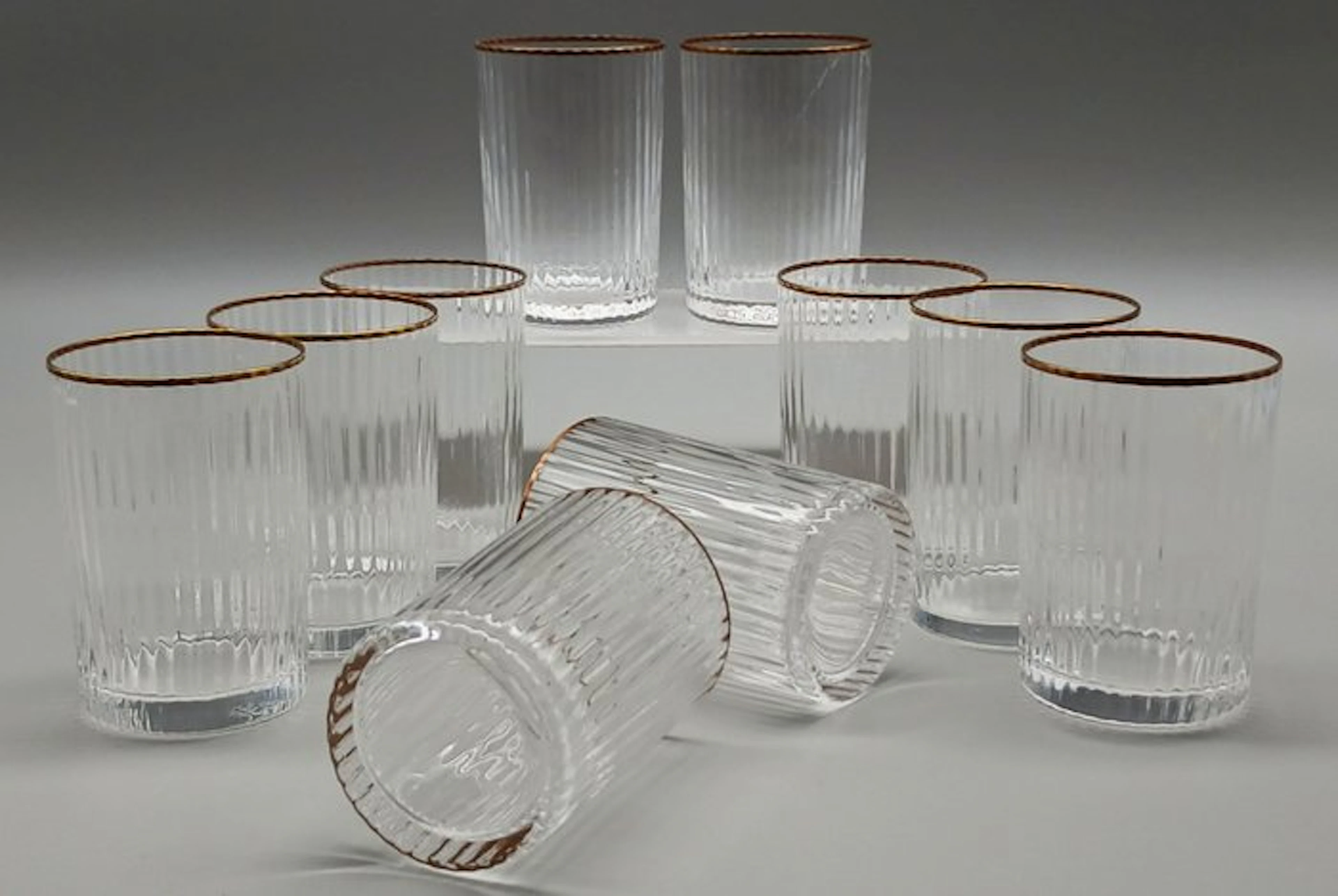 Nason & Moretti - Drinking set (10) - Crystal