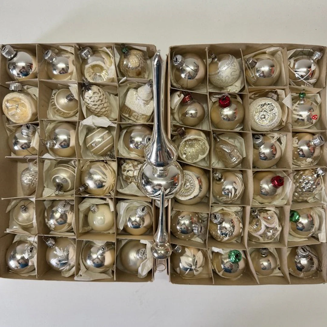 Christmas decoration (50) - Glass, Metal