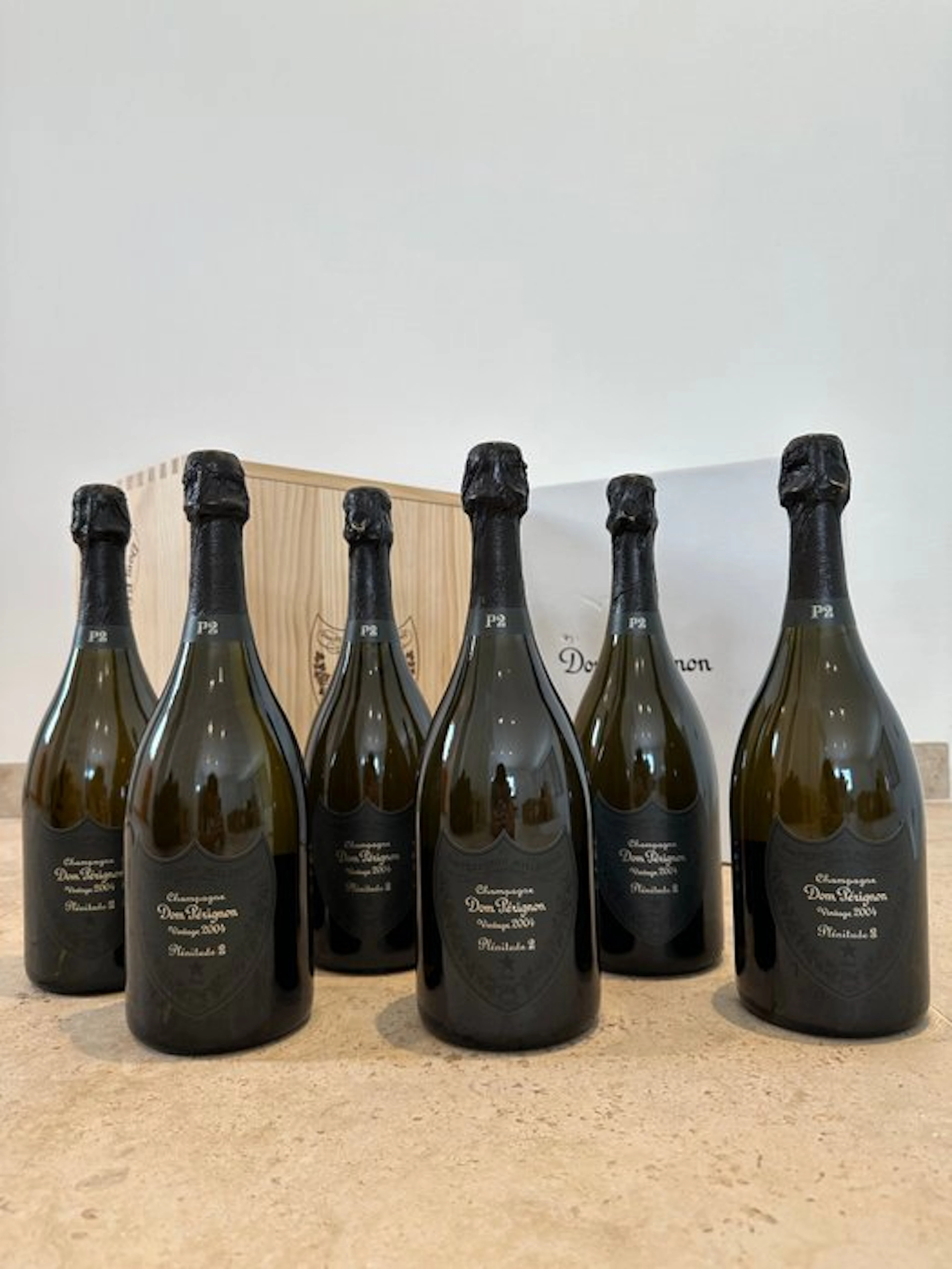 2004 Dom Pérignon, P2 - Champagne Brut - 6 Bottles (0.75L)