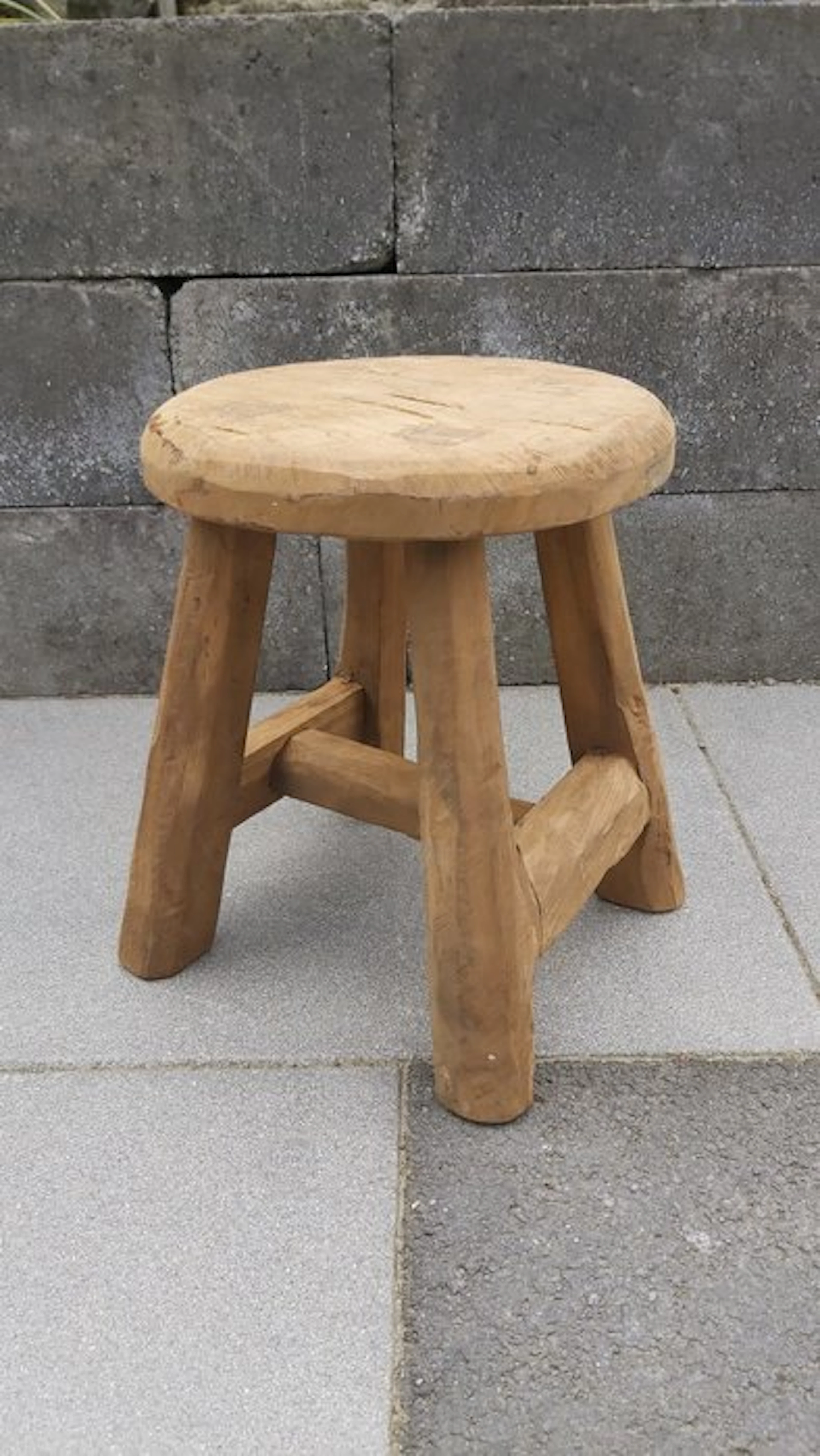 Stool - Teak - Teak wooden stool
