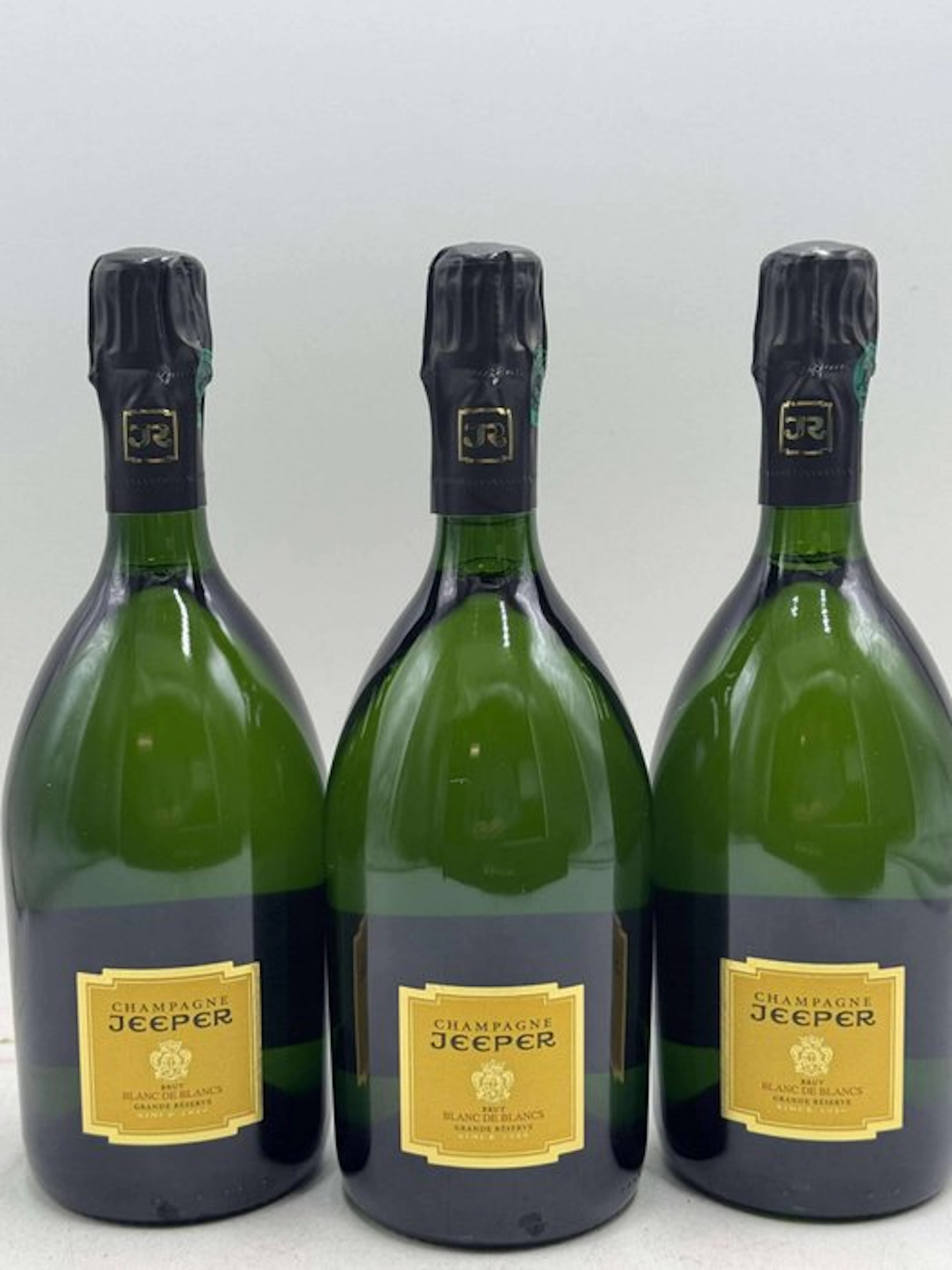 Jeeper, Brut - Champagne Blanc de Blancs - 3 Bottle (0.75L)