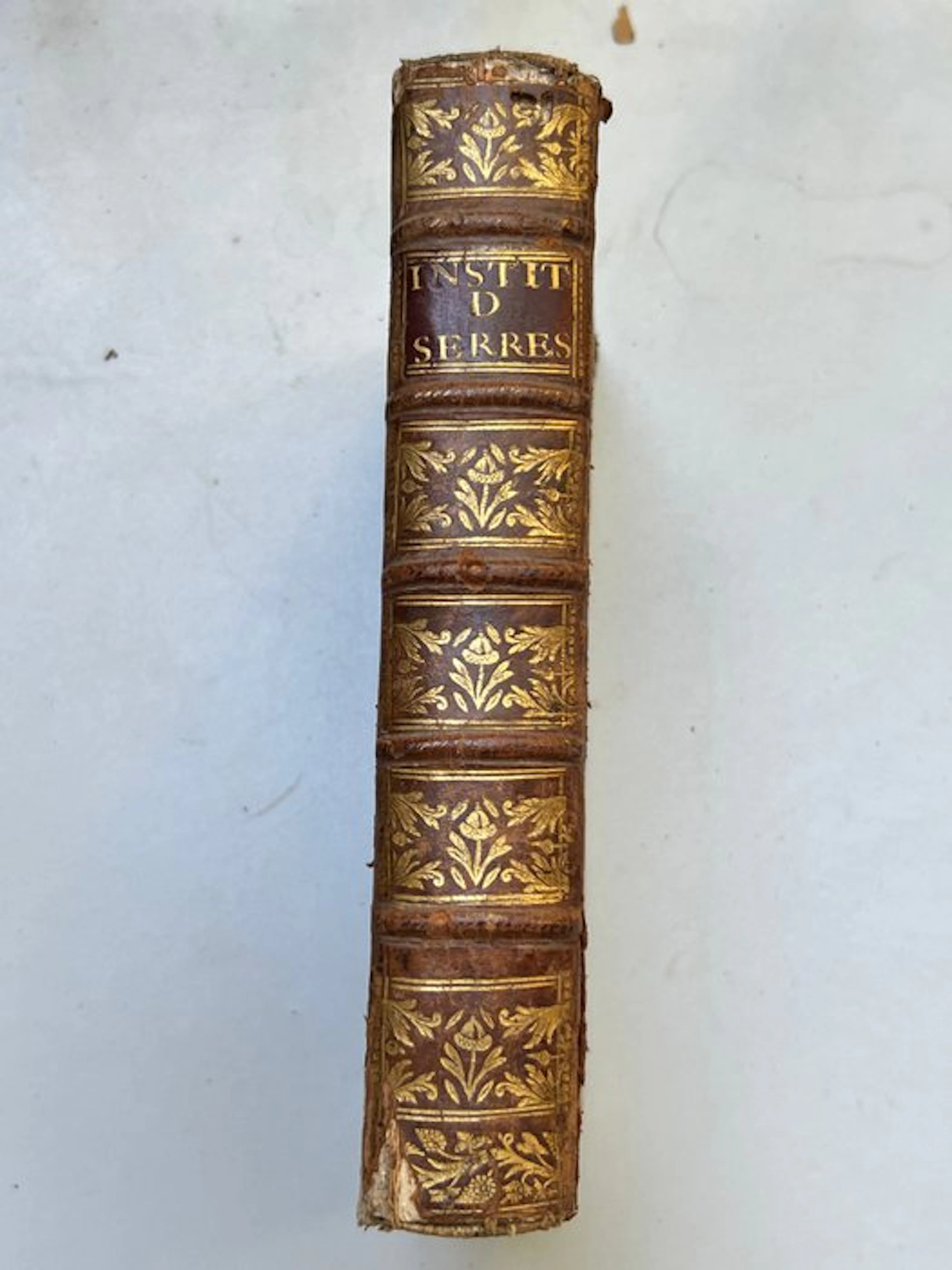 Claude Serres - Les Institutions du Droit François - 1770