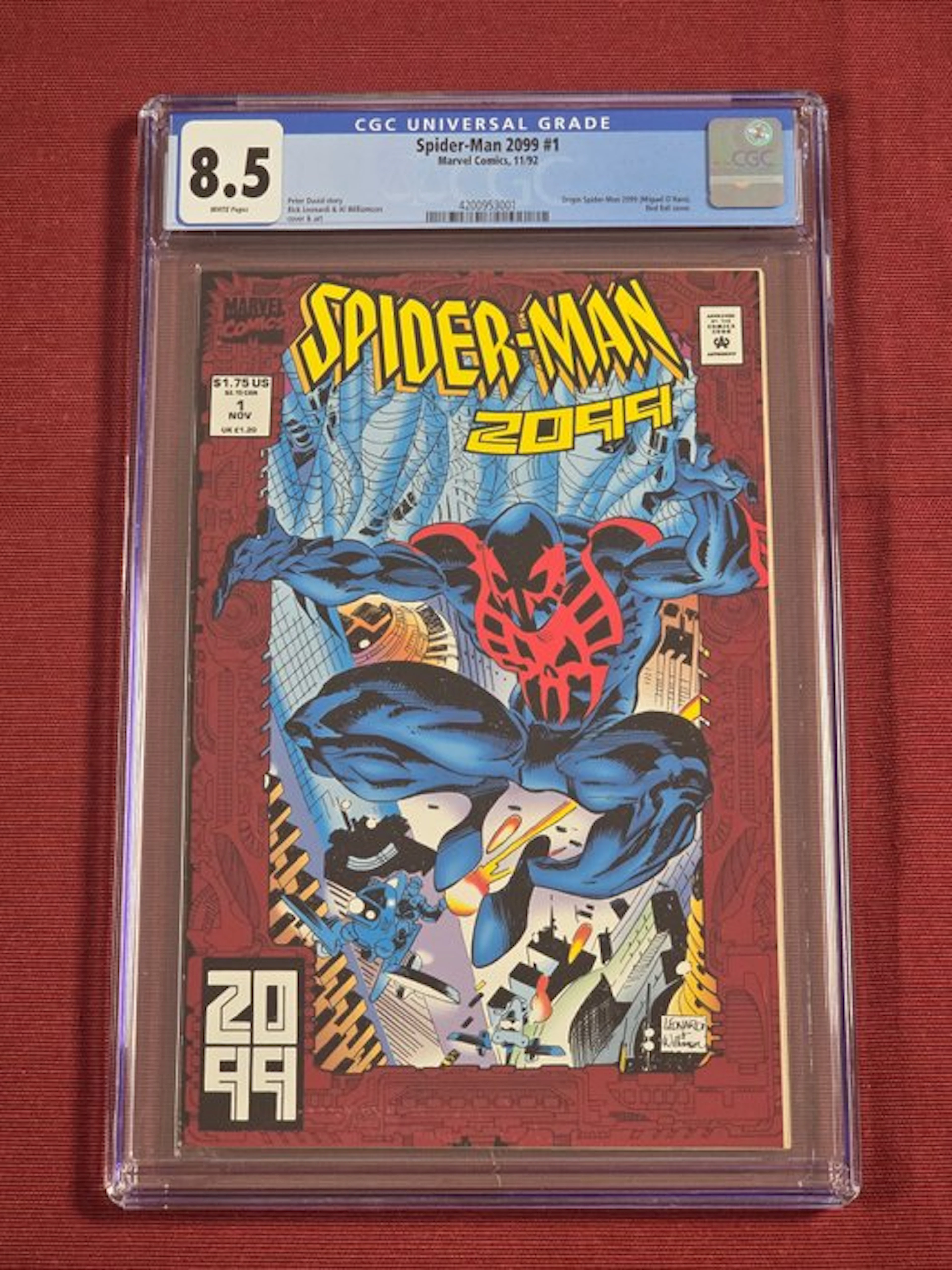 Spider-Man 2099 #1 - 1 Graded comic - First edition - 1992 - CGC 8.5