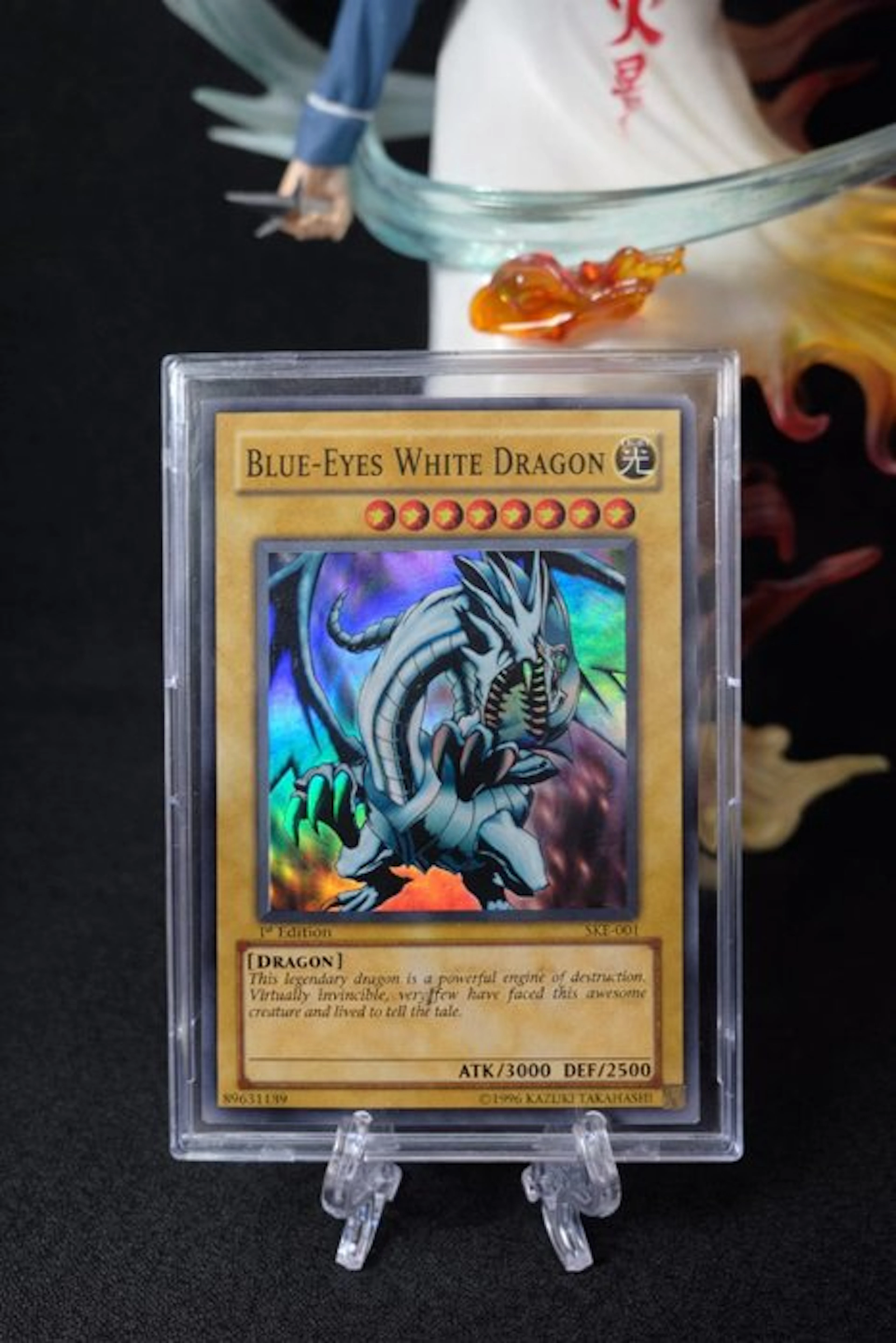 Konami - 1 Card - Yu-Gi-Oh! - Blue-Eyes White Dragon First edition, Foil
