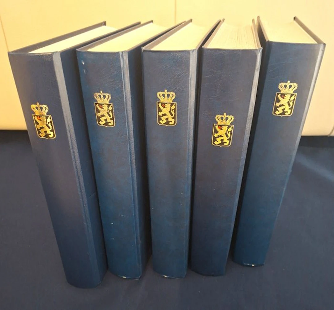 Belgium - 5 Davo insertion books