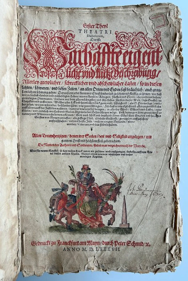 TEUFELSBUCH - Theatri Diabolorum