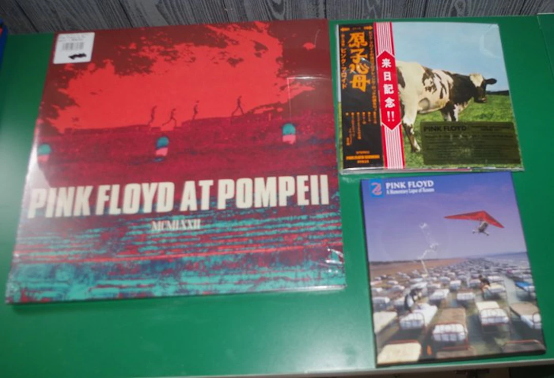 Pink Floyd - 3 Releases - a Double LP Album and 2x...