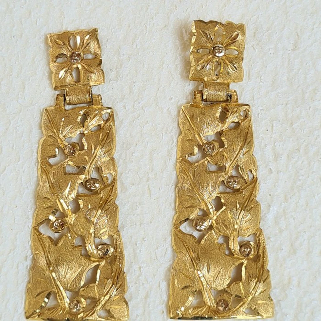 Earrings - 18 kt. Yellow gold