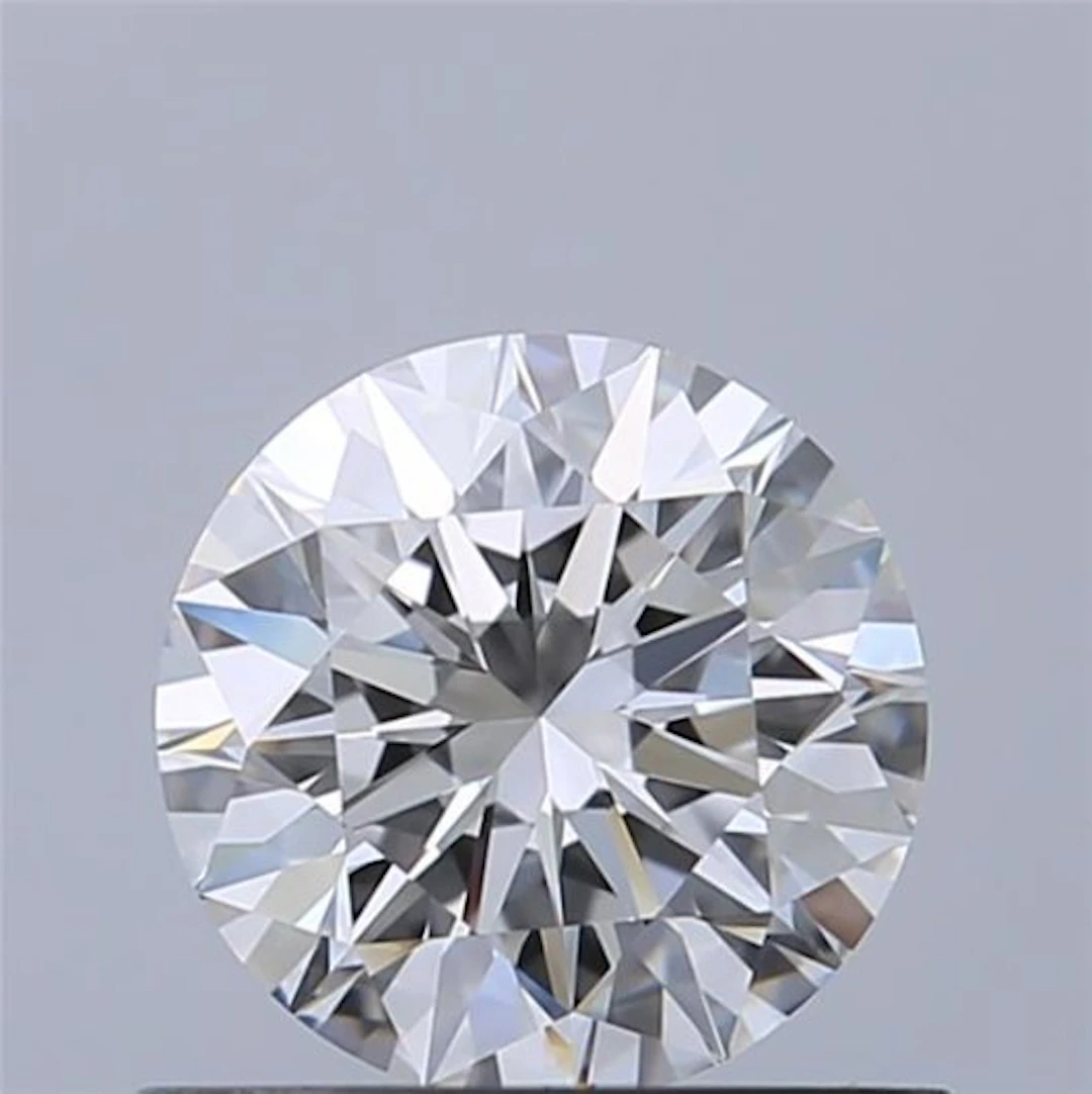 1 pcs Diamond (Natural) - 0.32 ct - Round - E - FL...