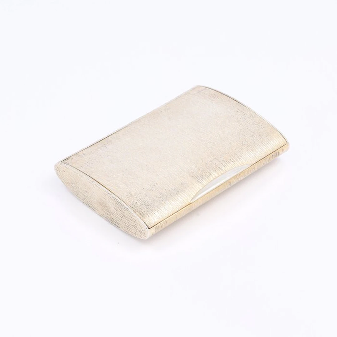 Johann Franz Jr. - Tobacco box - .925 silver
