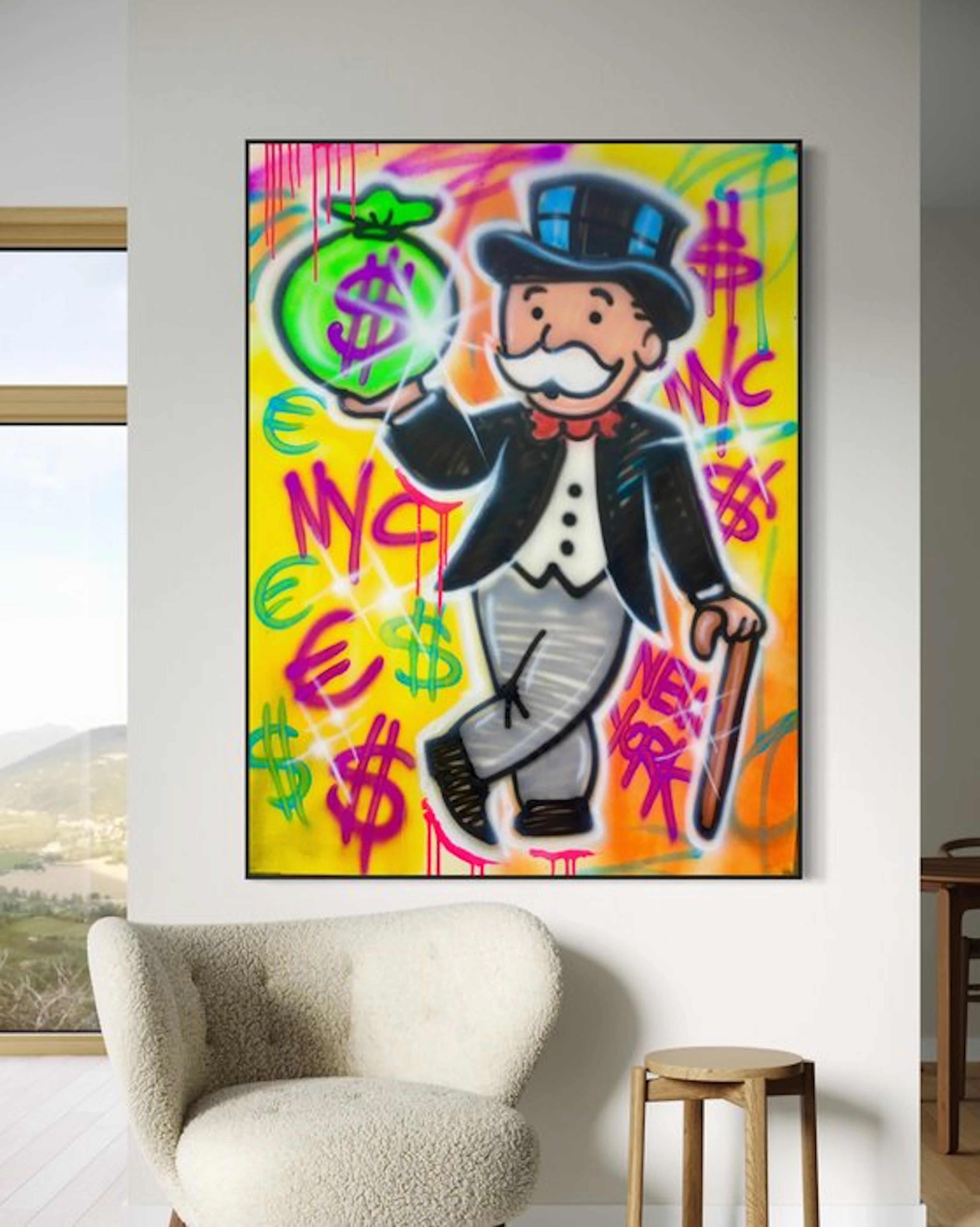 Outside313 - Monopoly Man - New York city