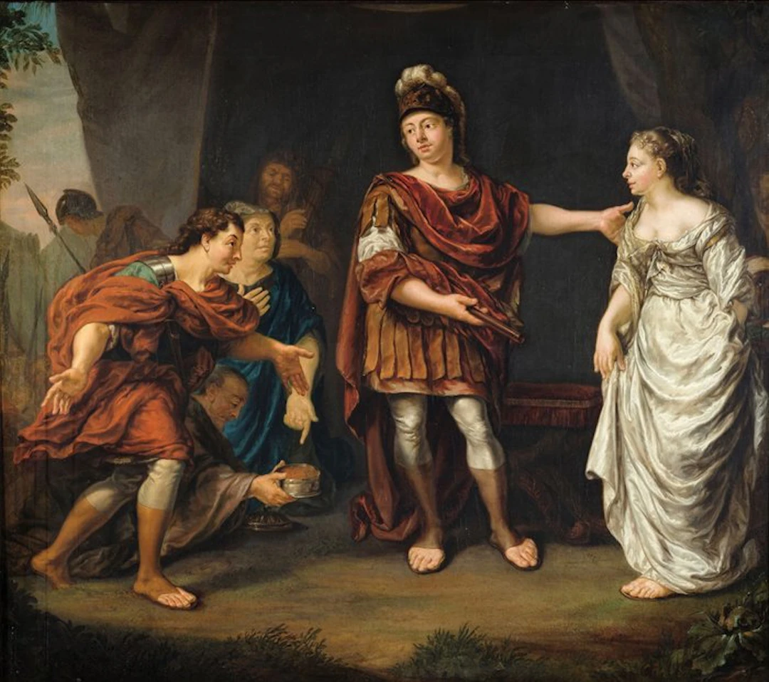 Jan Abel Wassenbergh (1689-1750) - La Continenza di Scipione