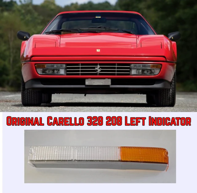 Ferrari 328 / 208 Intercooler Left Indicator lens (New...