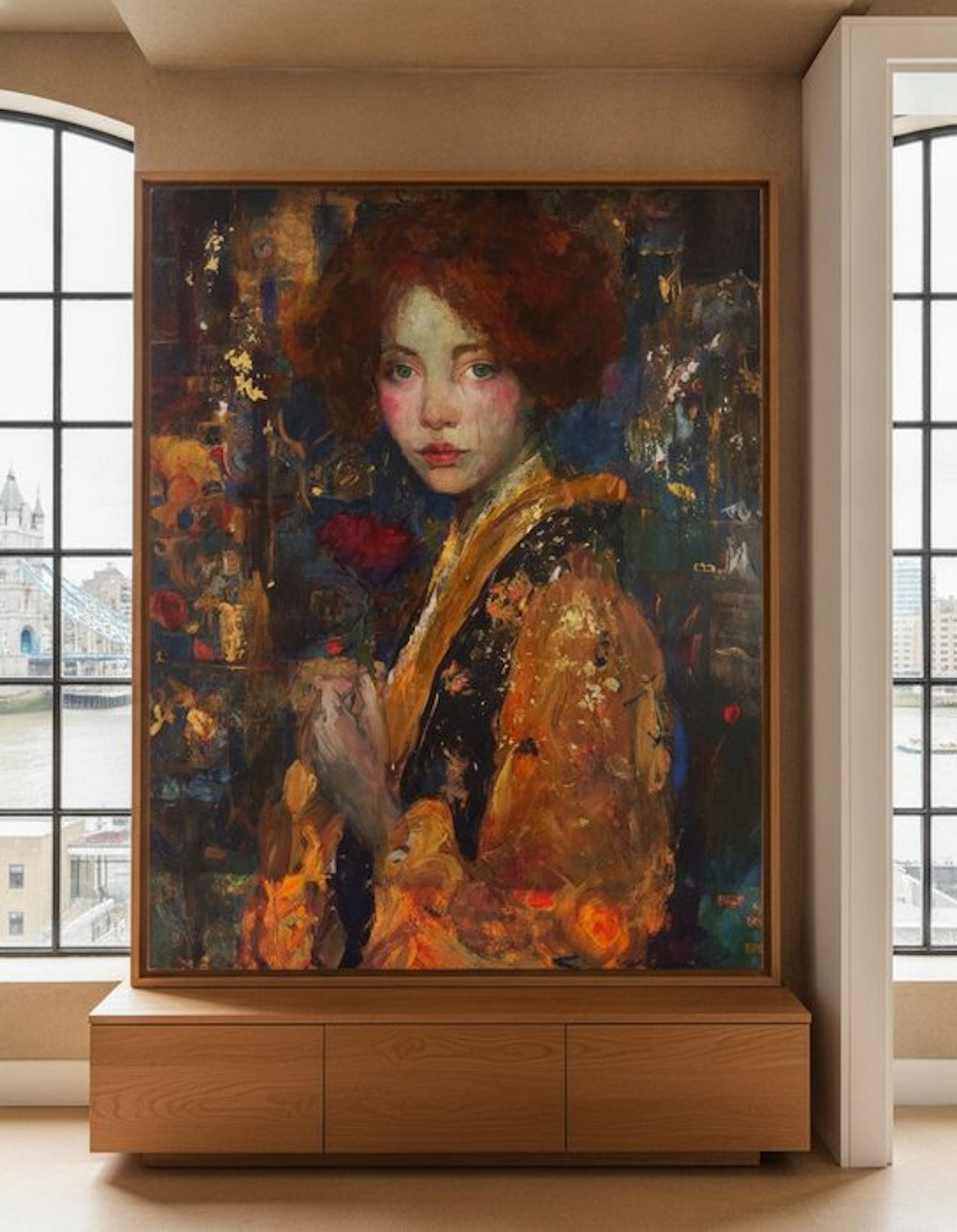 GREG● (1970, Spain) - El Príncipe y la Rosa - 133 × 99 cm - XXL - No Reserve