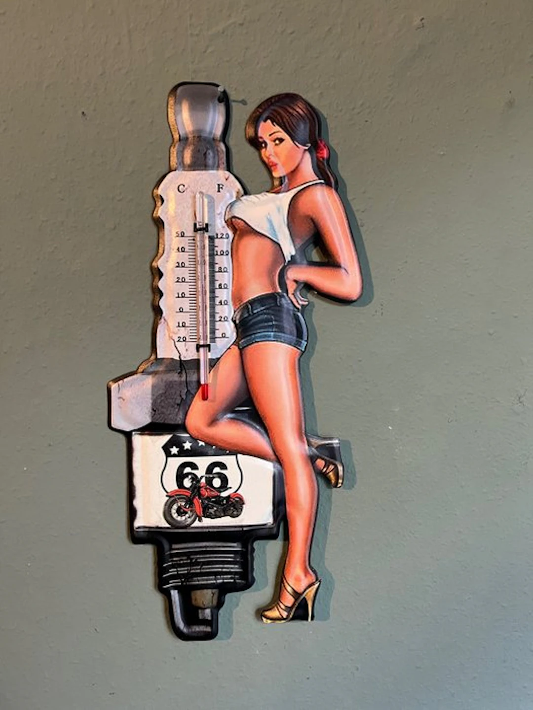 Thermometer - Metal - Thermometer Pin-Up