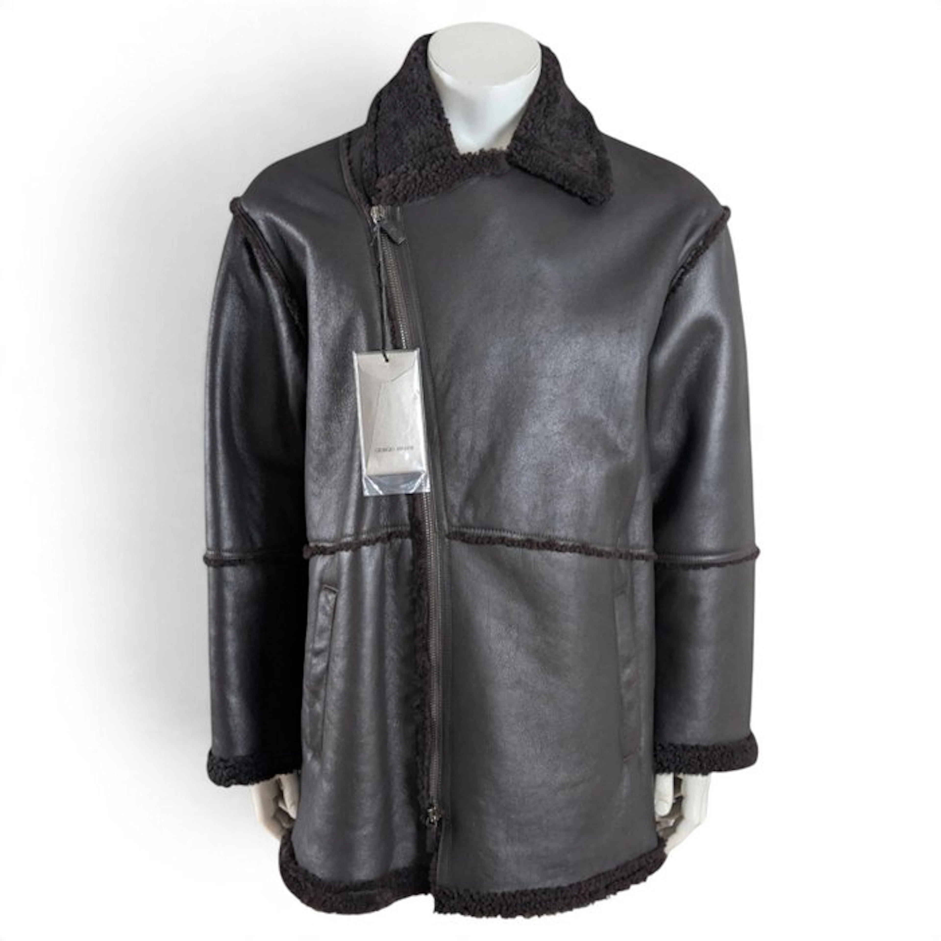 Giorgio Armani - RRP 5900€ - 100% Mutton Shearling - Coat - New with tags