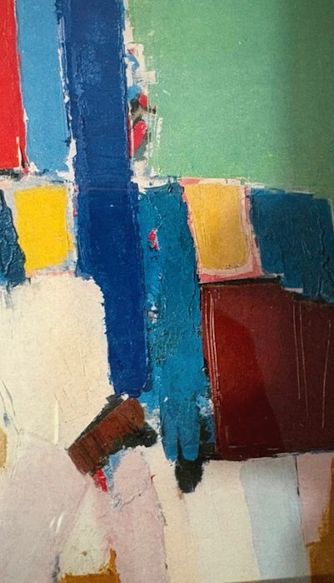 Nicolas de Staël (1914-1955), d'après - Composition abstraite