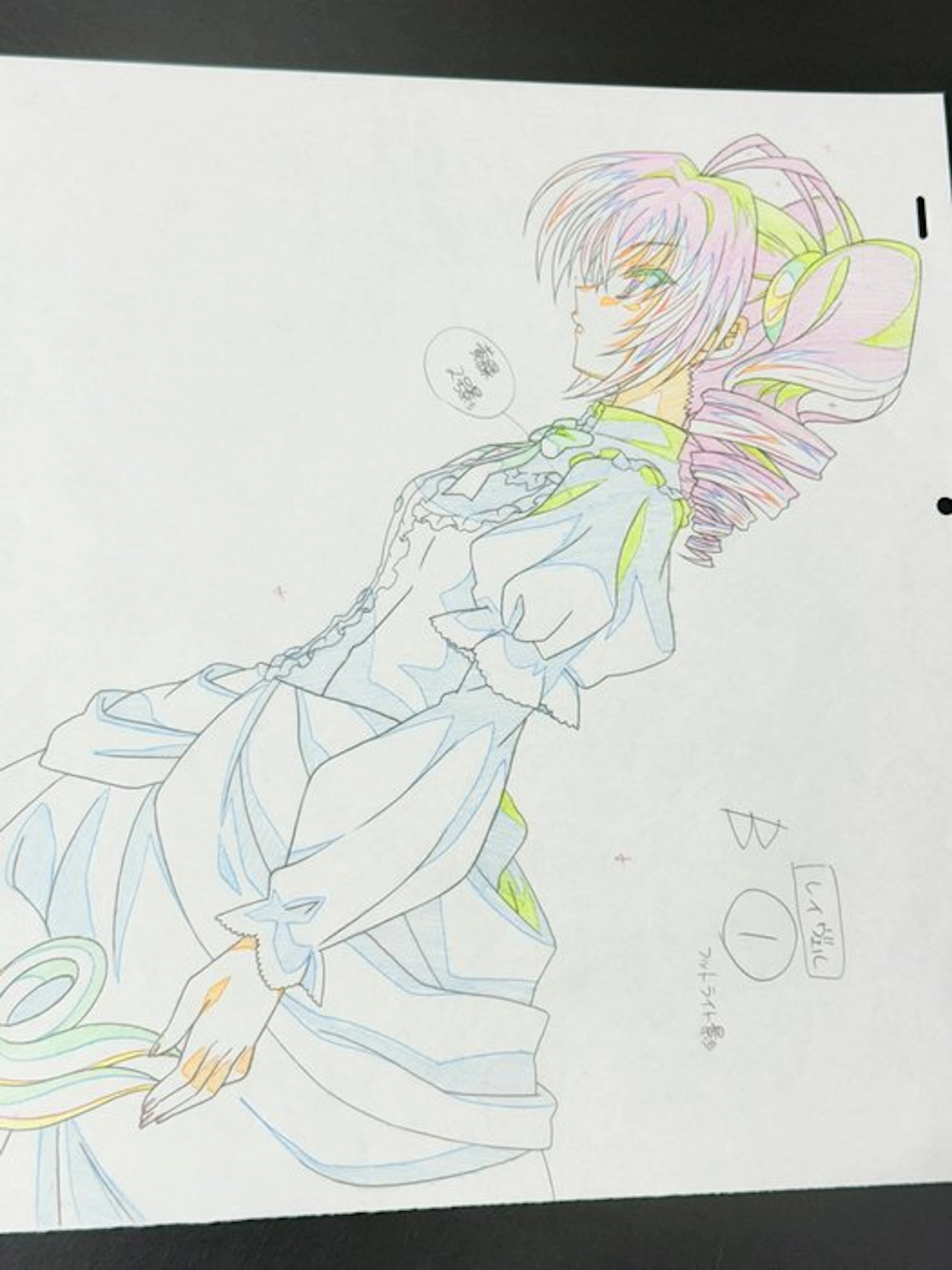 Studio TNK - 1 Original animation drawing (big size 36x30...