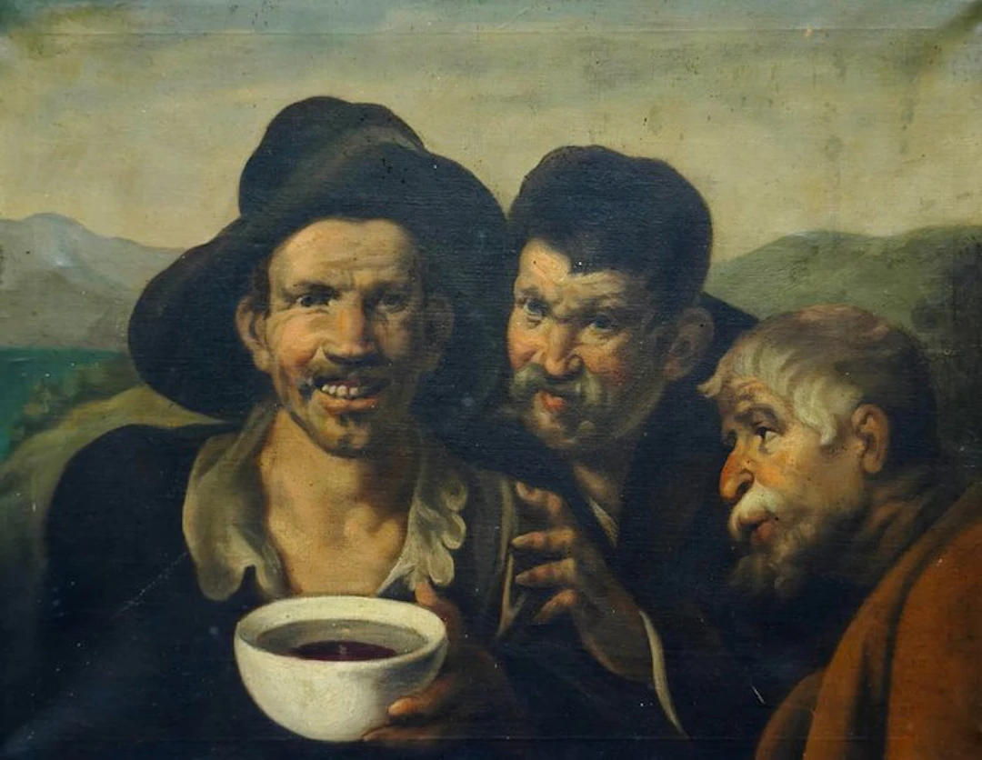 Diego Velázquez (1599-1660), After - Les Ivrognes