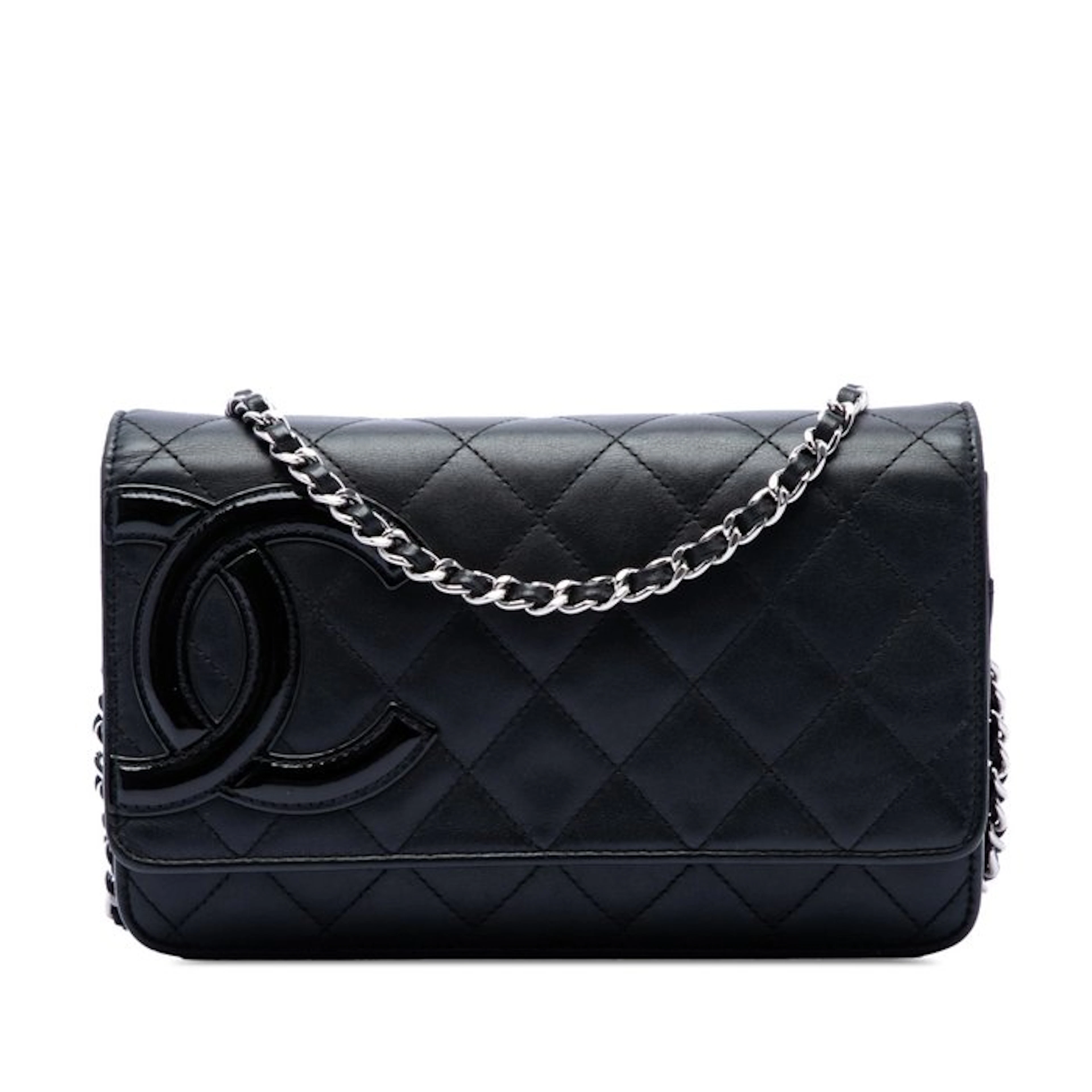 Chanel - Quilted Lambskin Cambon Ligne Wallet On Chain - Bag
