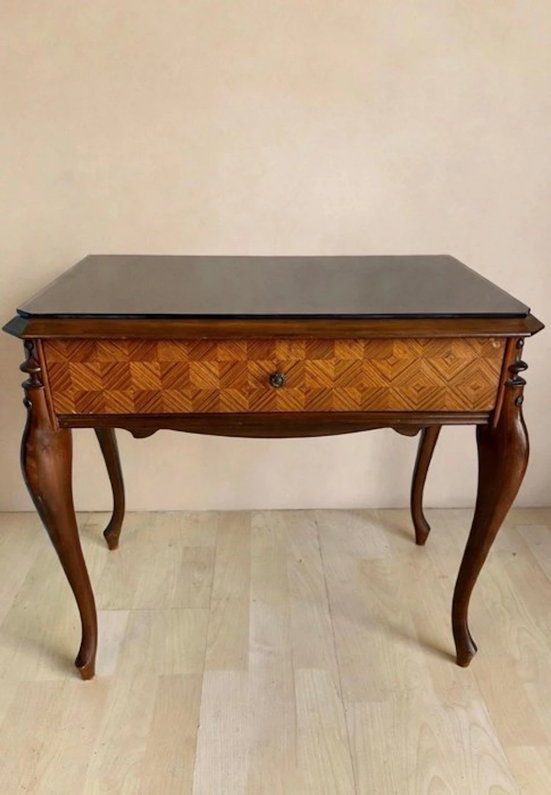 Cabinet - Wood, Glass - Inlaid, early 20th century