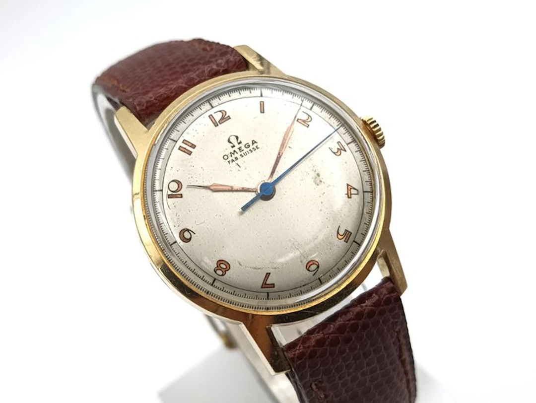Omega - Art Déco - 18K Gold - Caliber R17.8 - Serviced - Men - 1939